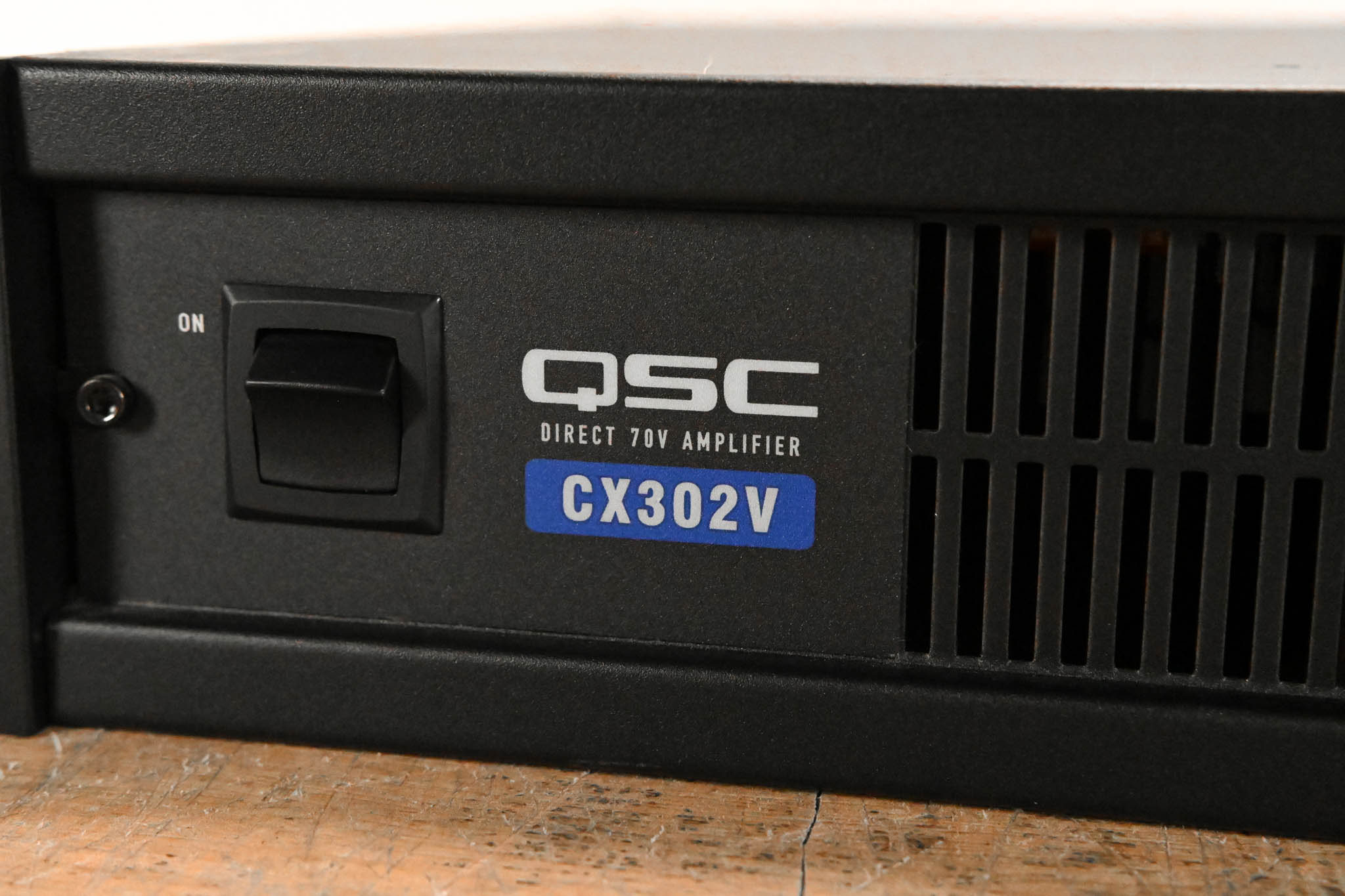 QSC CX302V 2-Channel Power Amplifier CG01PBP