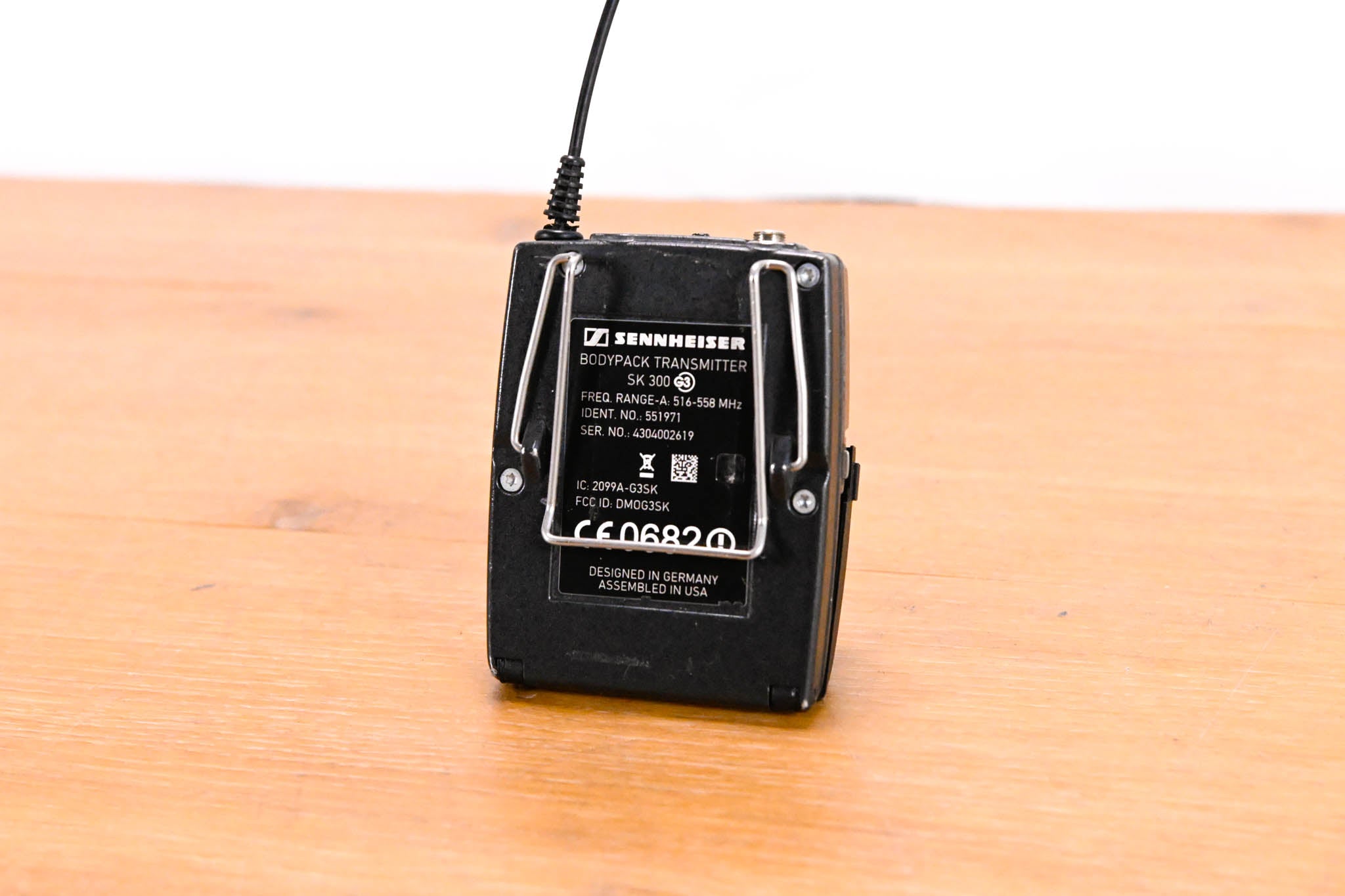 Sennheiser SK 300 G3 Wireless Bodypack Transmitter A Range: 516-558 MHz