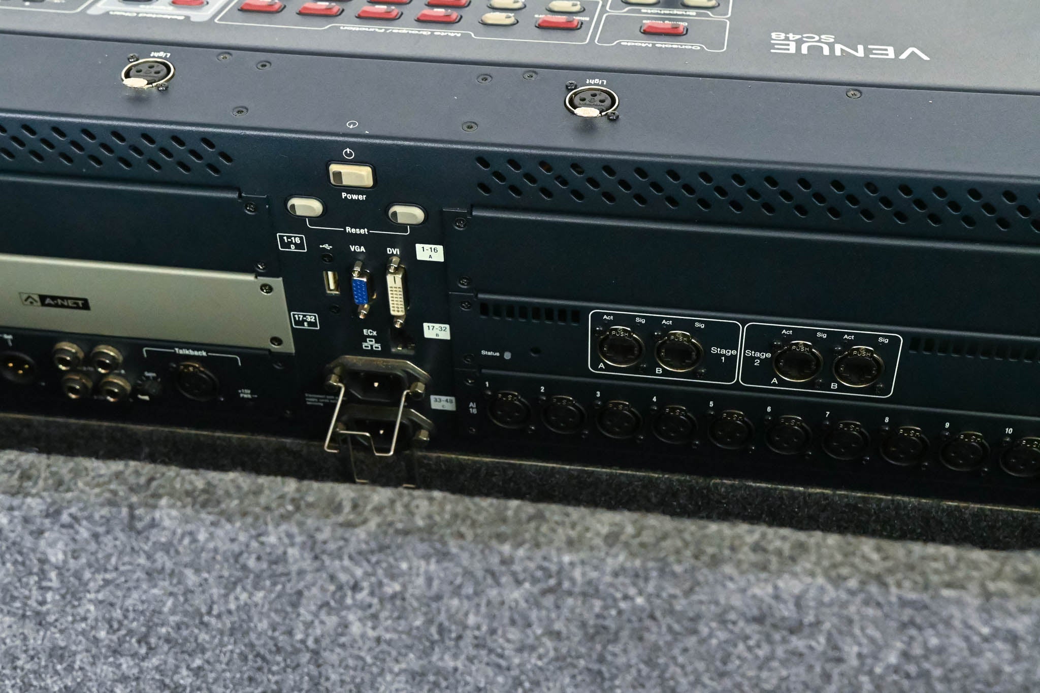 AVID VENUE SC48 Digital Audio Mixing Console with Road Case