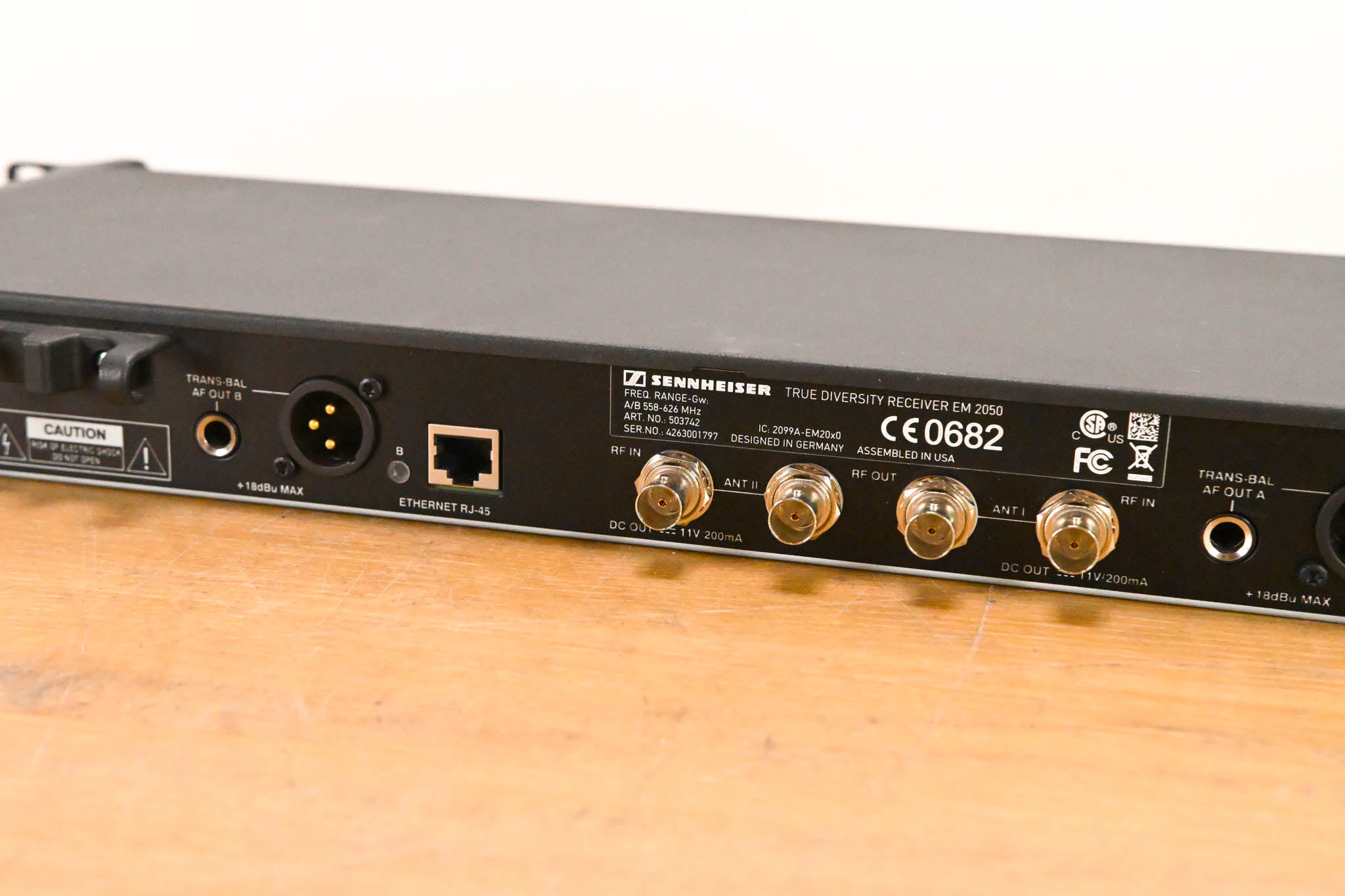 Sennheiser EM 2050 Dual Wireless Receiver - 558-626 MHz