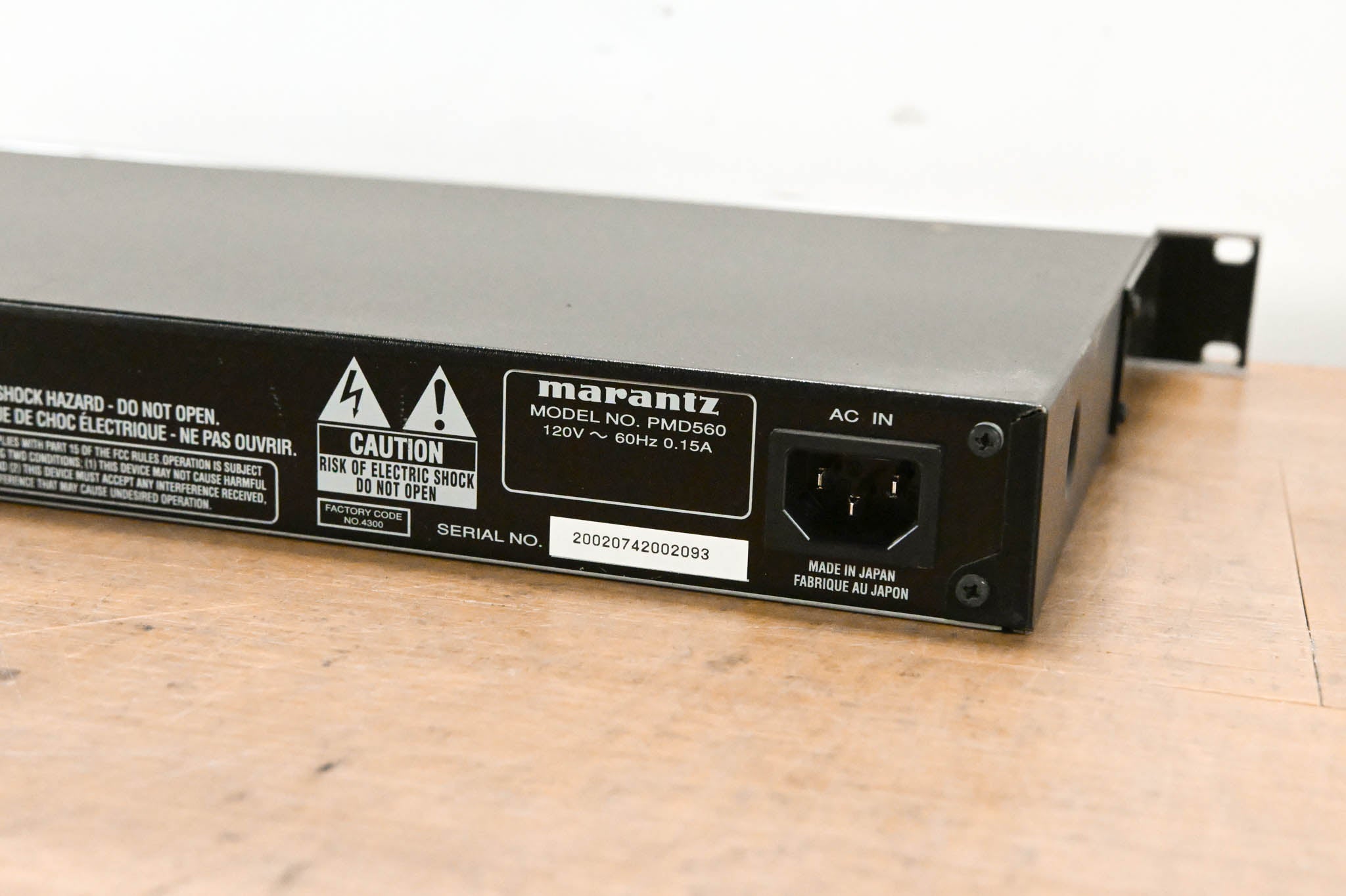 Marantz PMD560 Audio Recorder