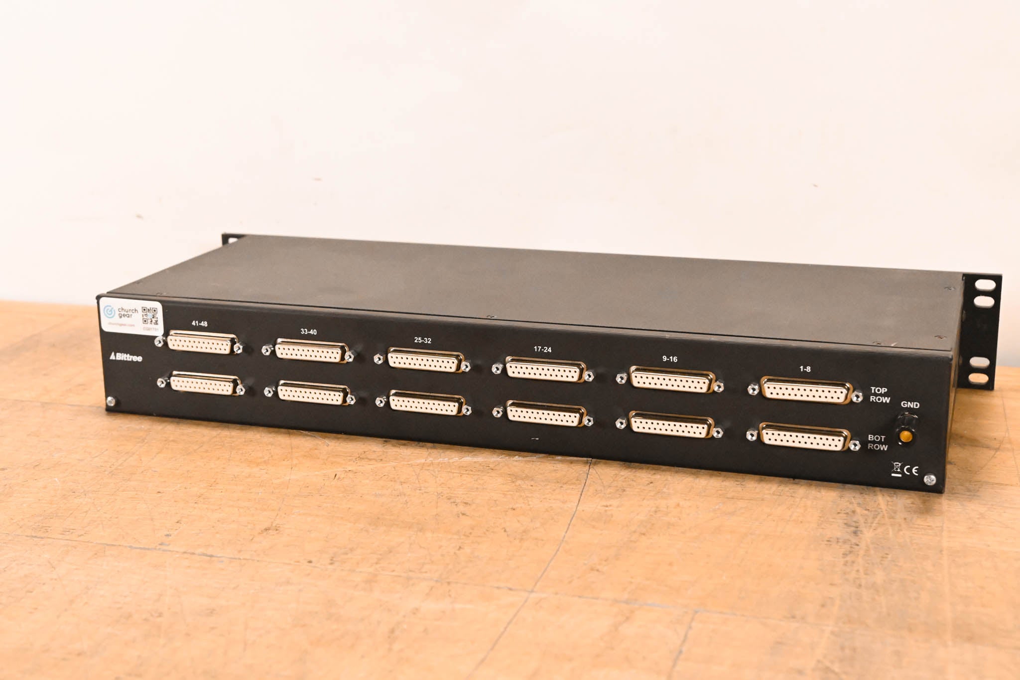Bittree PS96DB25F 96-point TT - DB25 Patchbay