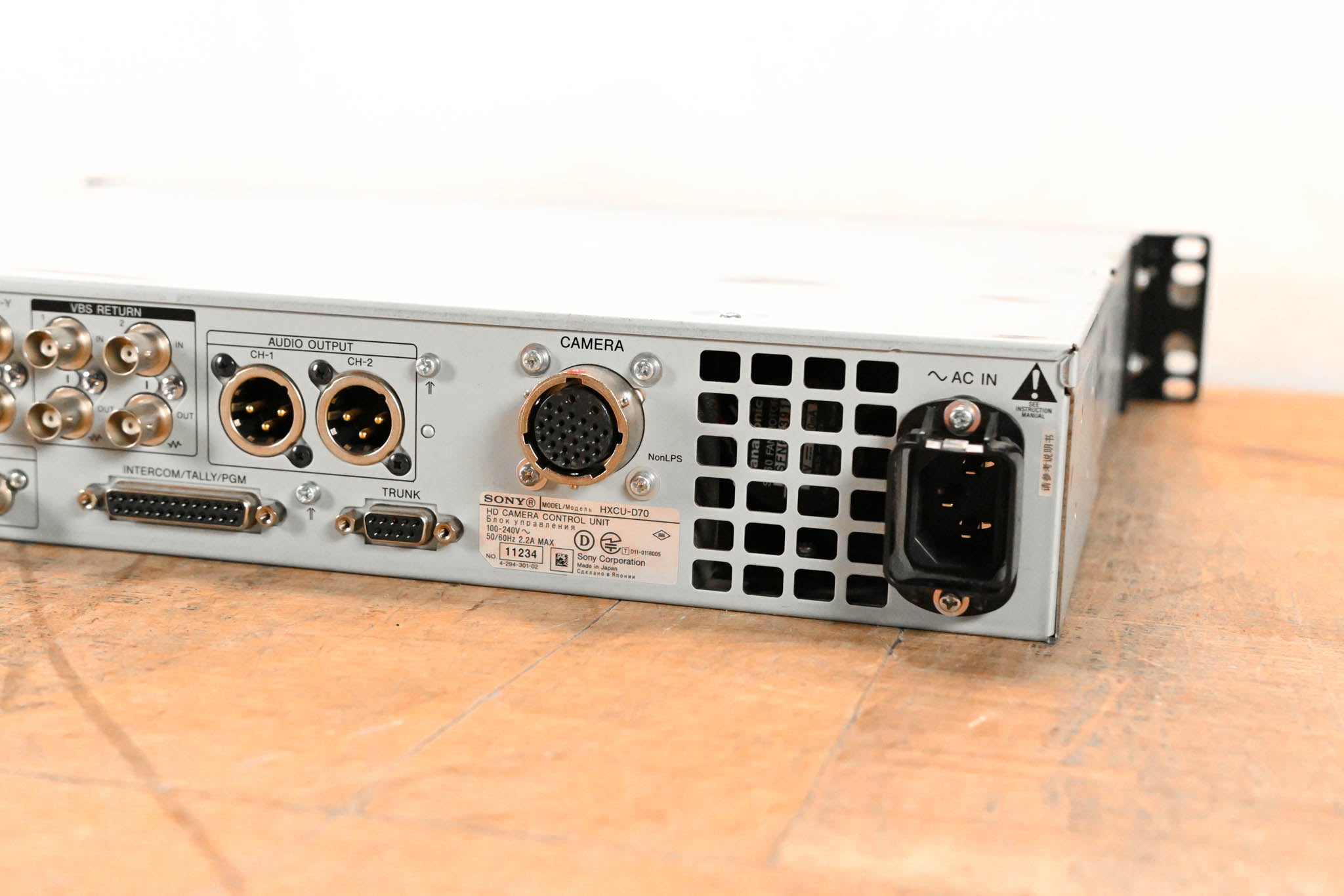 Sony HXCU-D70 Camera Control Unit for HXC-D70 HD/SD Camera