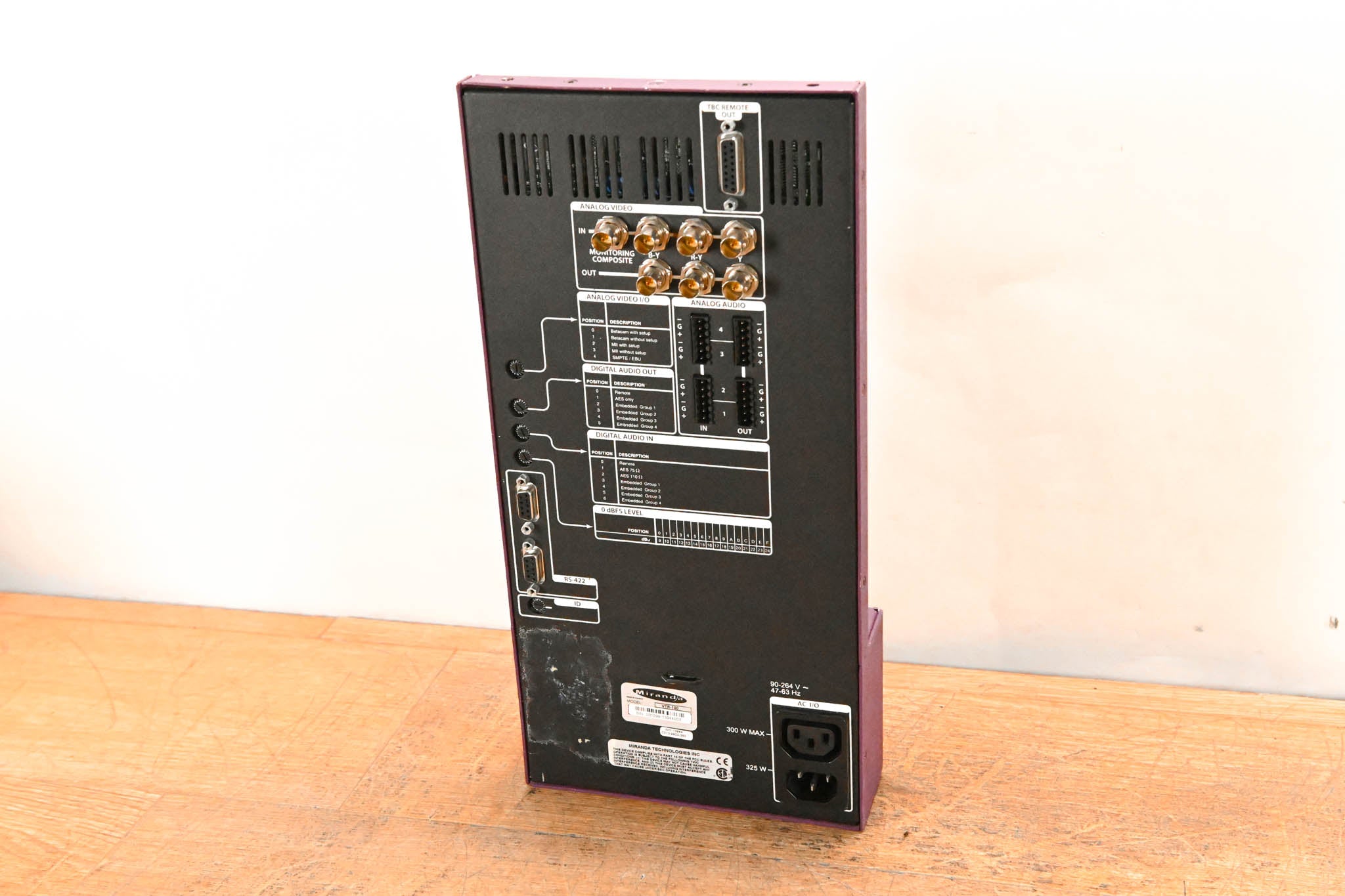 Miranda VTR-100 Analog to Digital Bi-Directional Media Converter