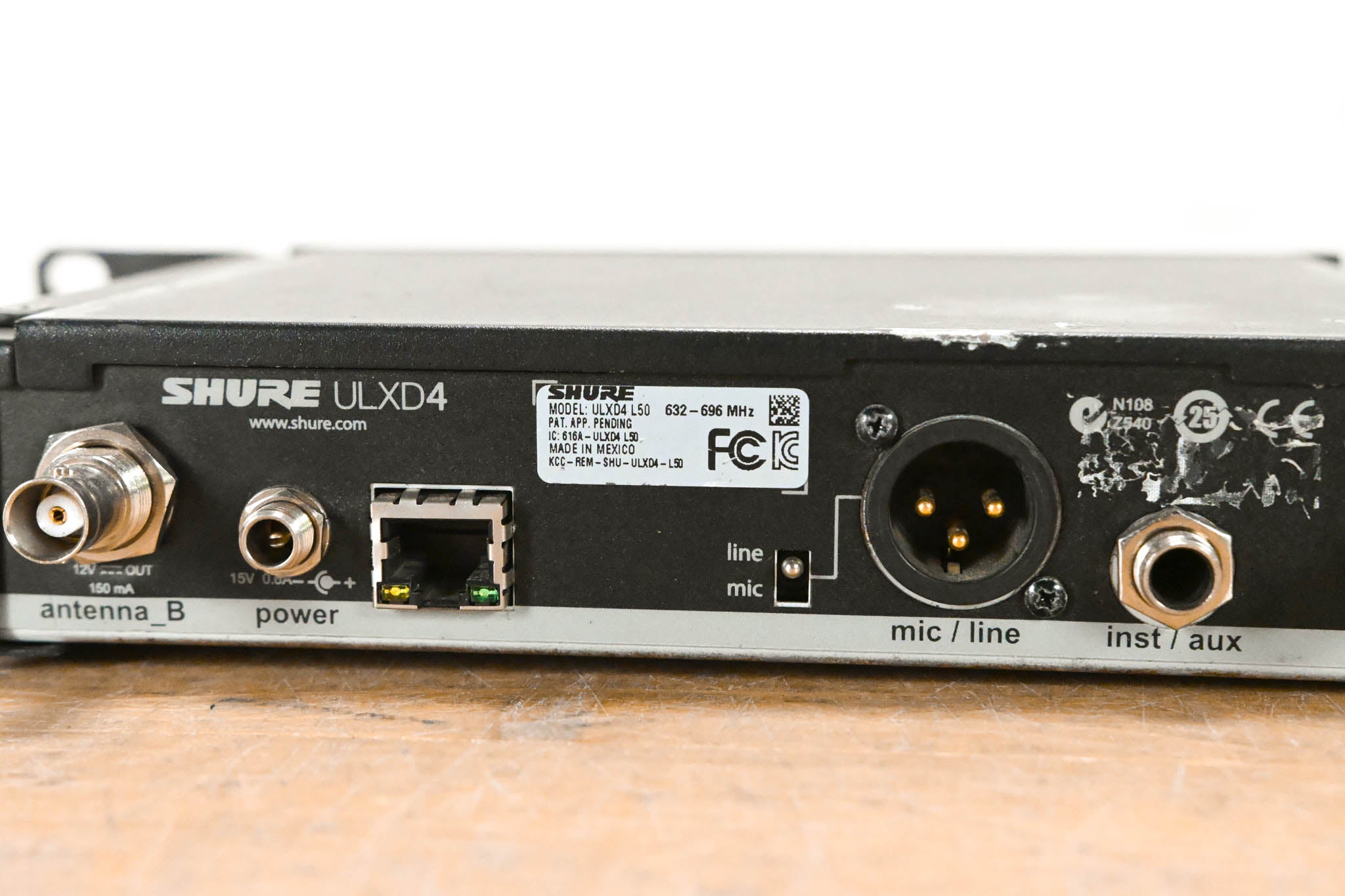 Shure ULXD14 Wireless Belt Pack System - L50 Range (NO POWER SUPPLY)