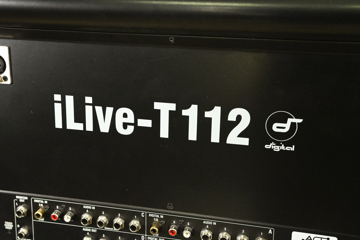 Allen & Heath iLive-T112 Mixing Surface with iDR-48 Fixed Format MixRack