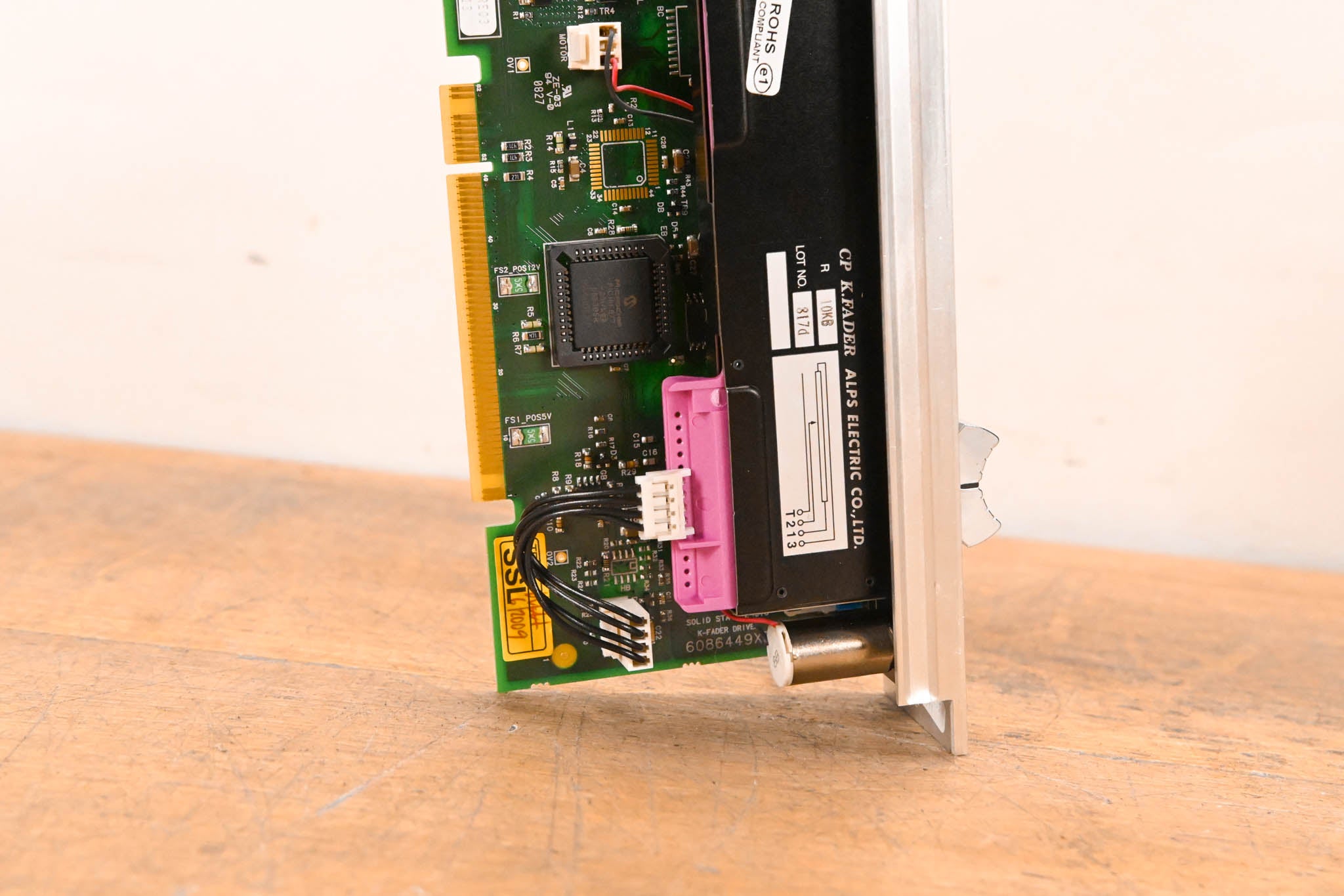 Solid State Logic C300 HD Motorized Fader Module – ALPS K-Fader Assembly