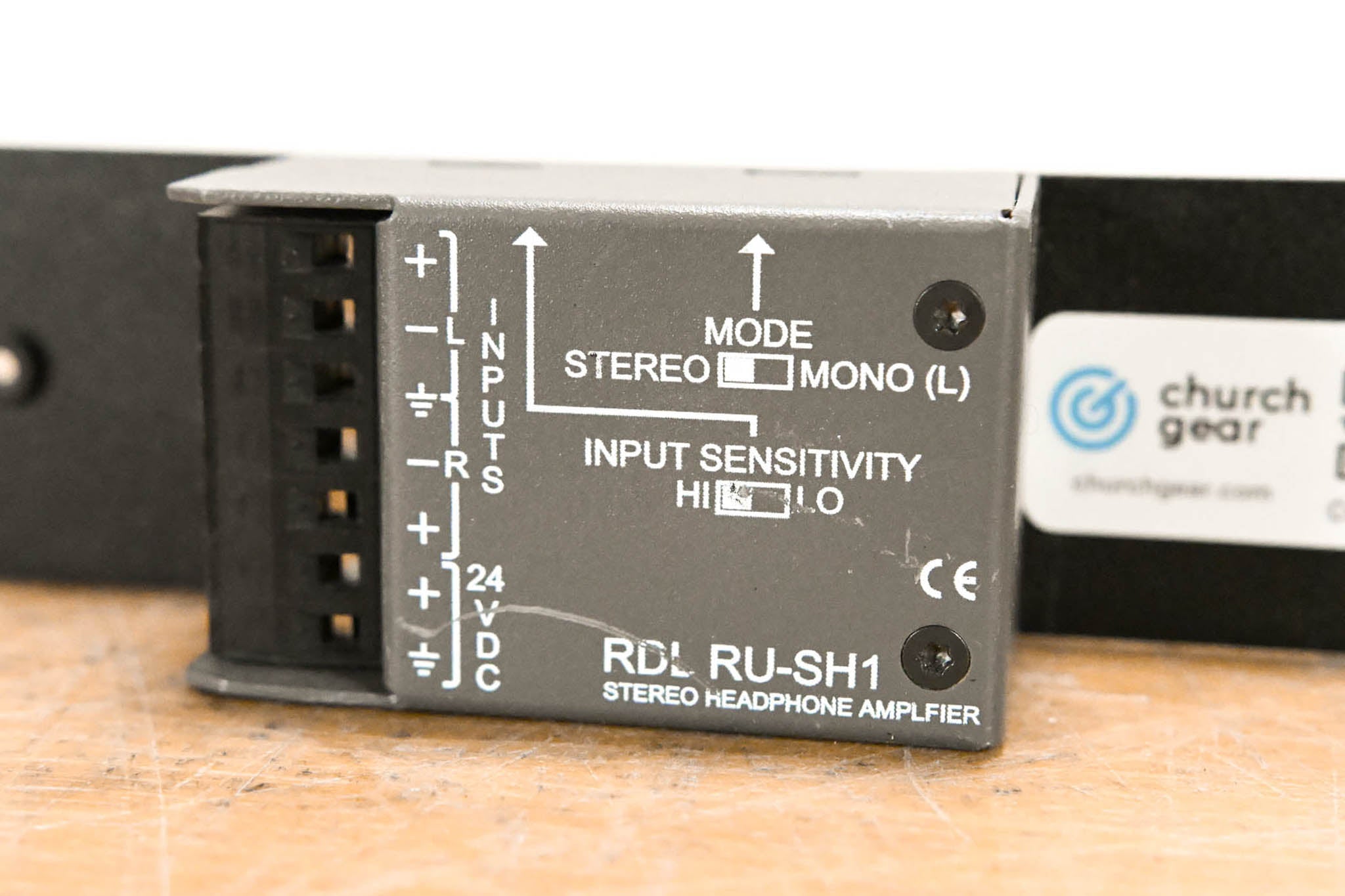 RDL RU-SH1 Stereo Headphone Amplifier