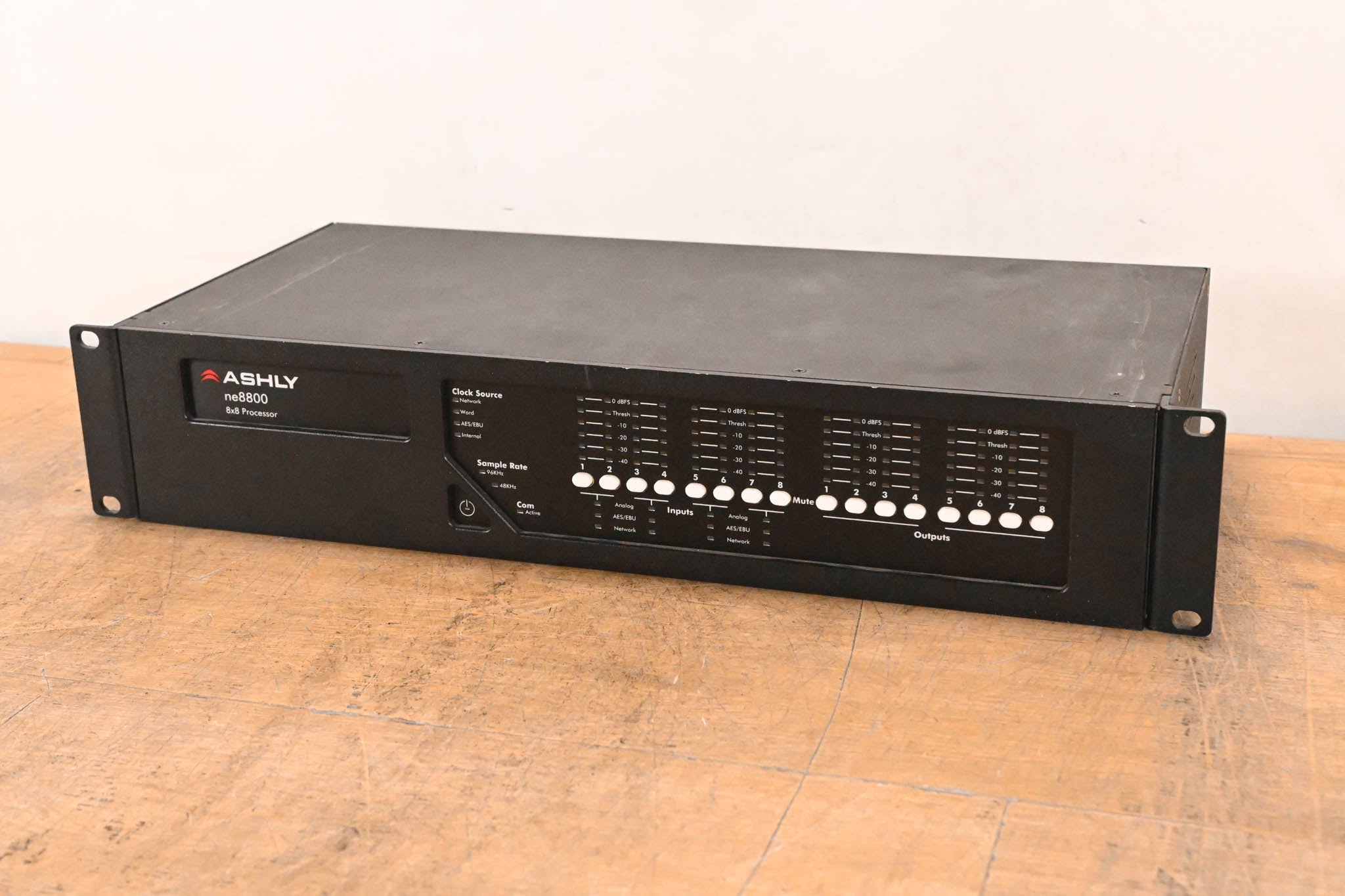 Ashly ne8800 8x8 Network Audio Processor