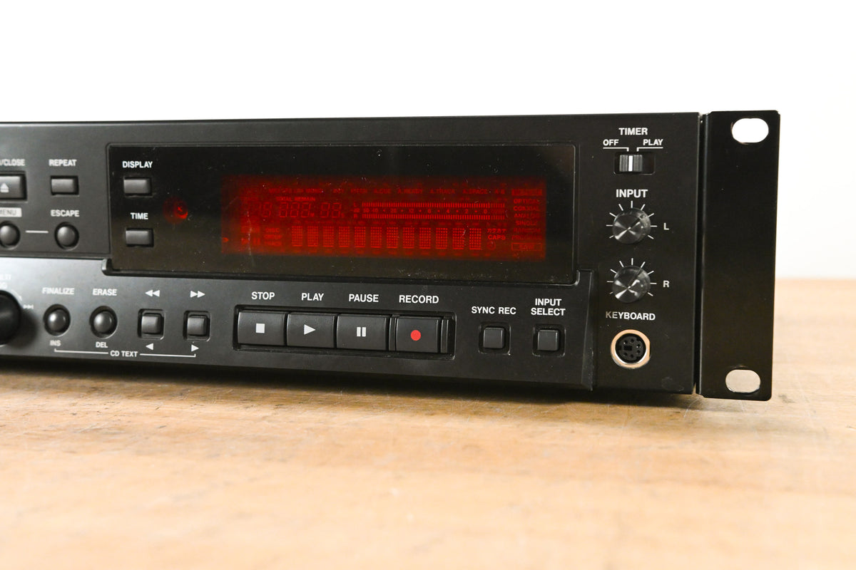 TASCAM CD-RW900 MKII Professional Rack-Mountable CD Recorder/Player