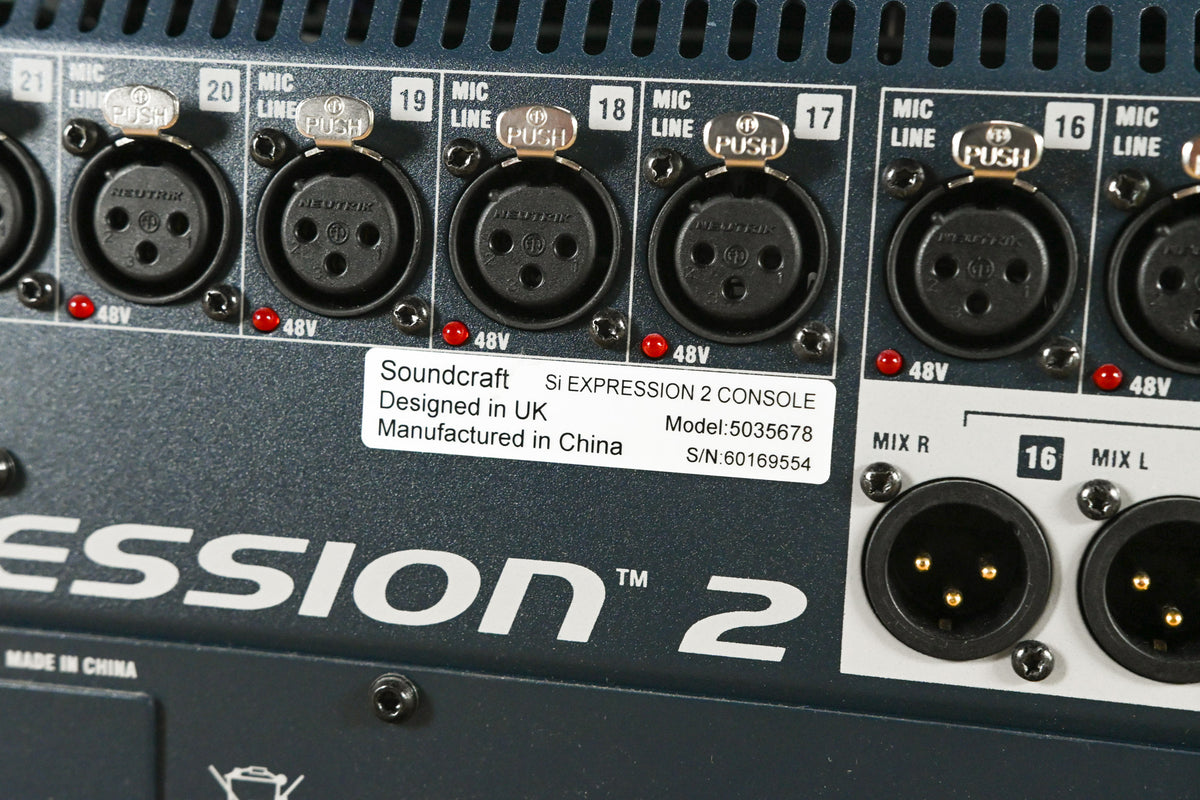 Soundcraft Si Expression 2 24-Channel Digital Audio Mixer