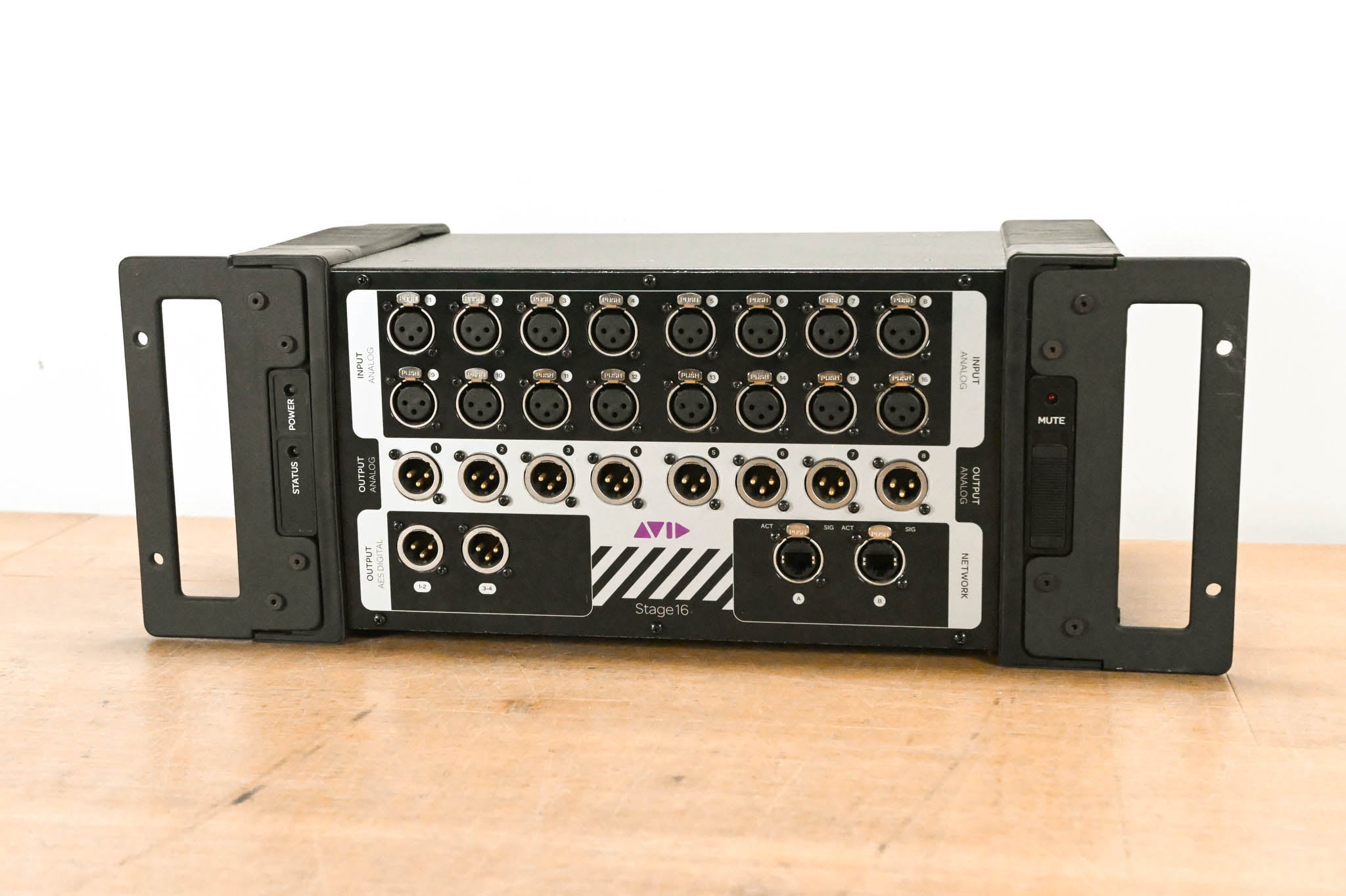 AVID Venue Stage 16 Remote I/O Stage Rack for S3L Digital Mixing System