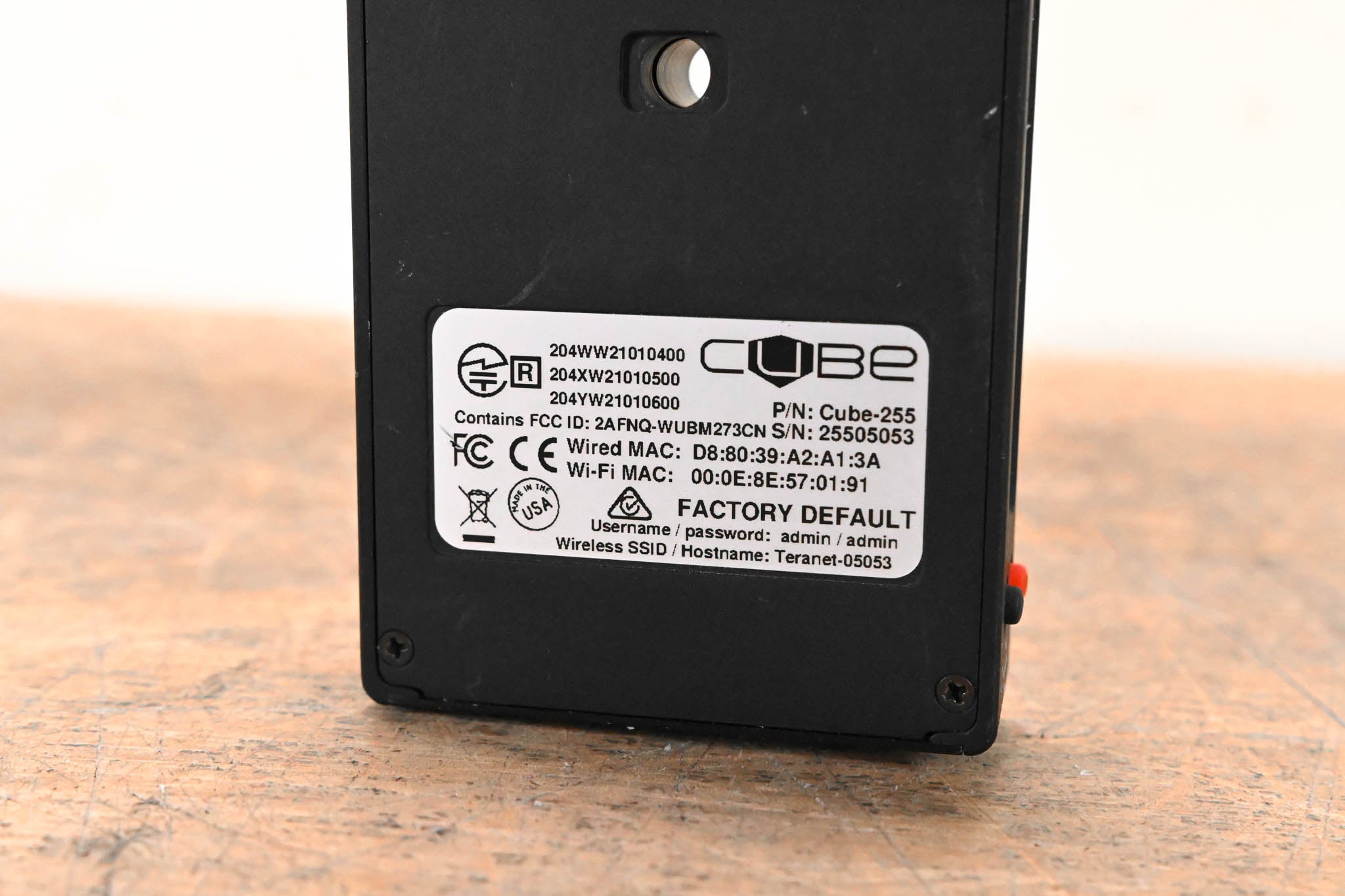Teradek Cube 255 HDMI Encoder with Wi-Fi (NO POWER SUPPLY)