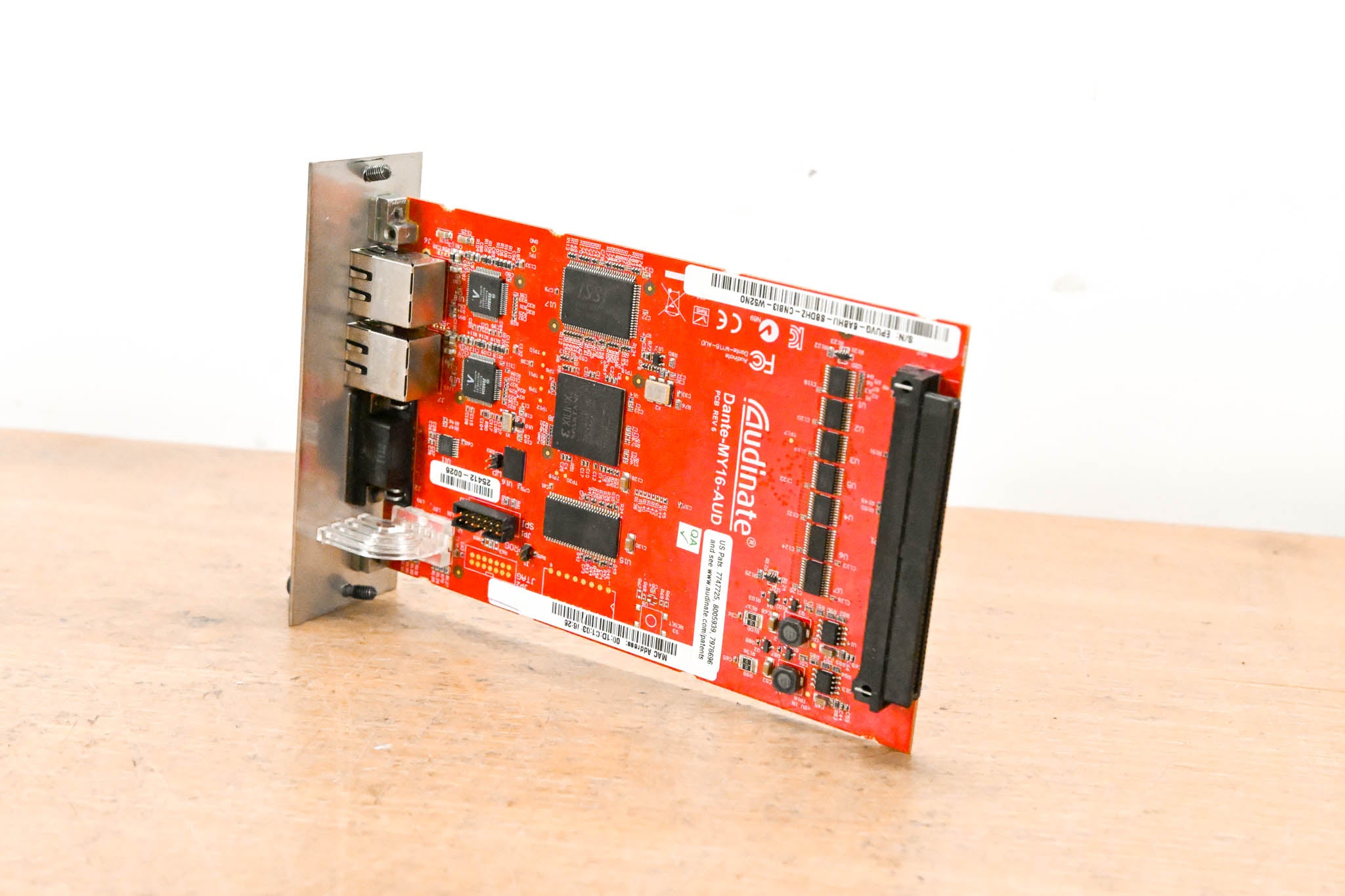 Audinate Dante-MY16-AUD 16-Channel Dante Network I/O Card