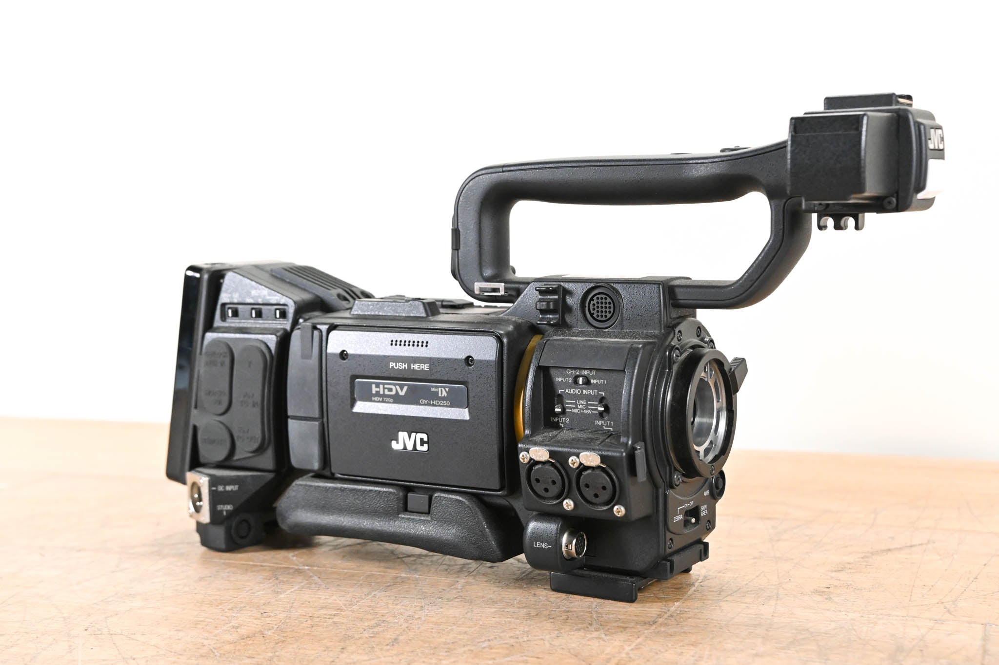 JVC GY-HD250CHU 1/3" 3-CCD Professional HDV Camcorder