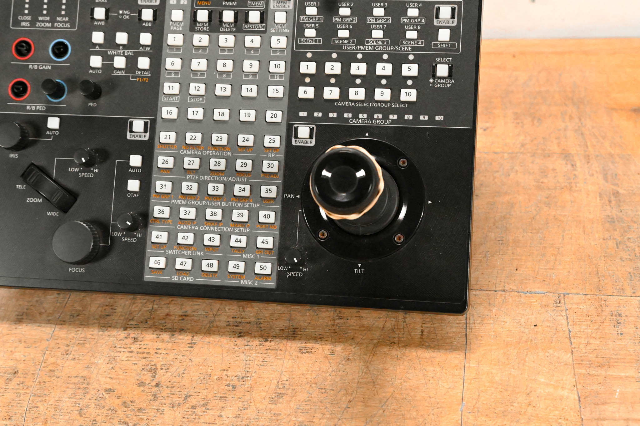 Panasonic AW-RP120G Remote Camera Controller (NO POWER SUPPLY)