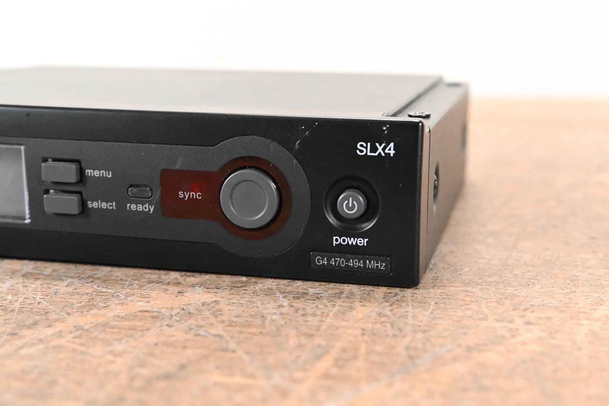 Shure SLX4 Wireless Receiver - G4 Band: 470-494 MHz