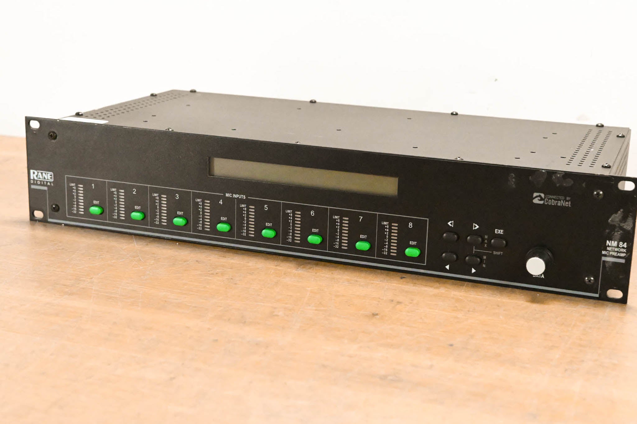 Rane NM 84 8-Channel CobraNet Network Mic Preamp (NO POWER SUPPLY)