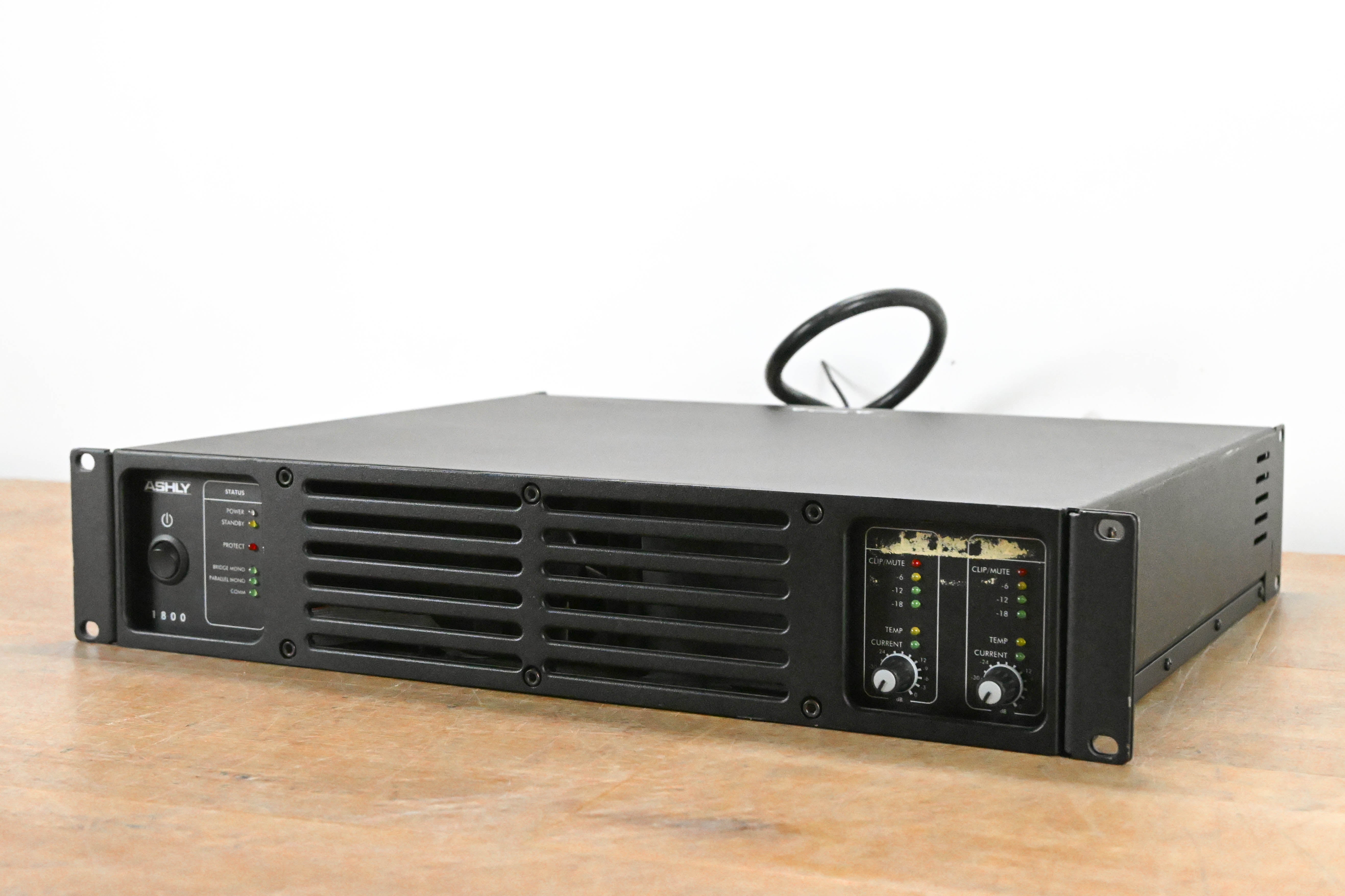 Ashly PE-1800 2-Channel Protea-Enabled 900W Power Amplifier
