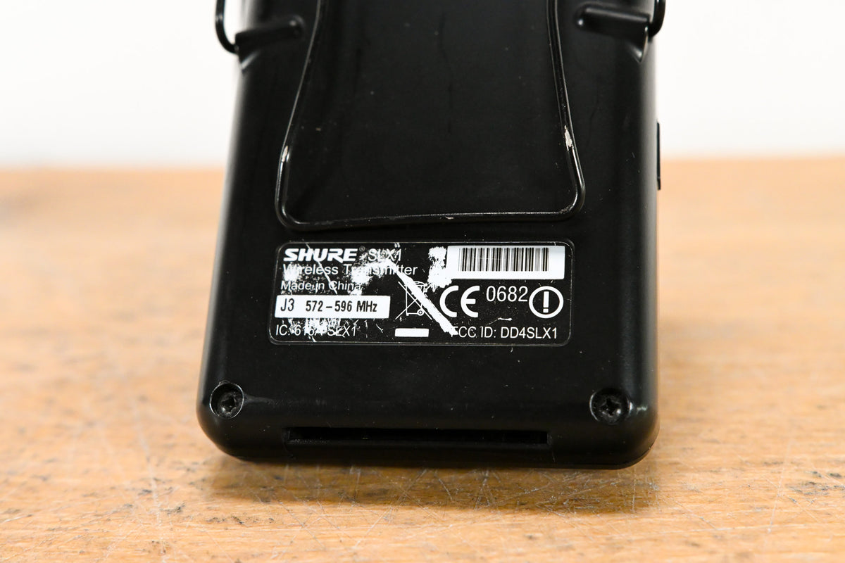 Shure SLX14 Bodypack Wireless System - J3 Band (NO POWER SUPPLY)