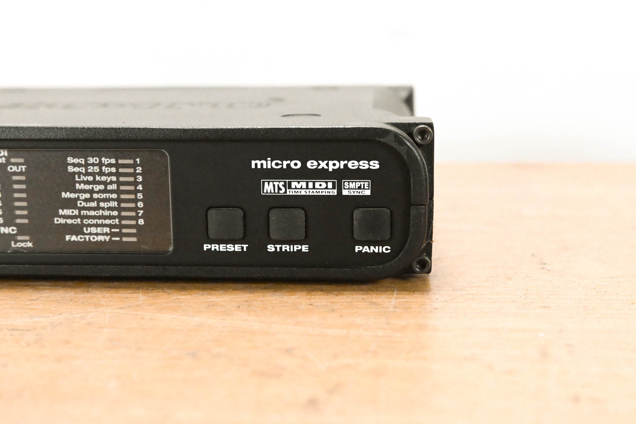 MOTU Micro Express 4x6 USB MIDI interface with Sync
