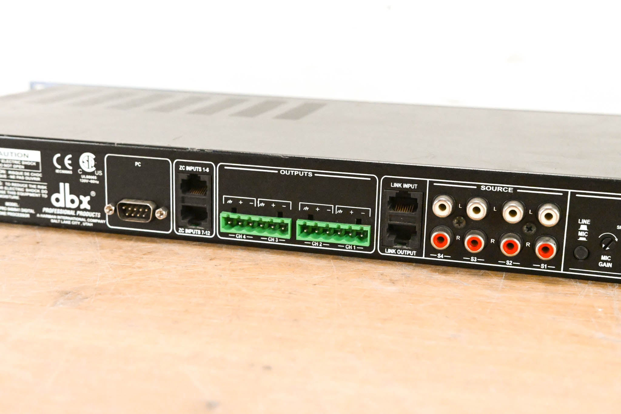 dbx ZonePRO 640 6x4 Digital Zone Processor