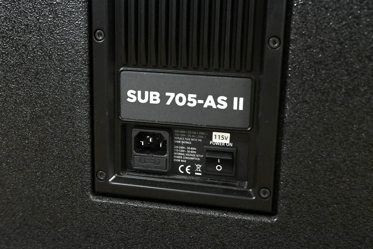 RCF SUB 705-AS II 15-inch Active Subwoofer