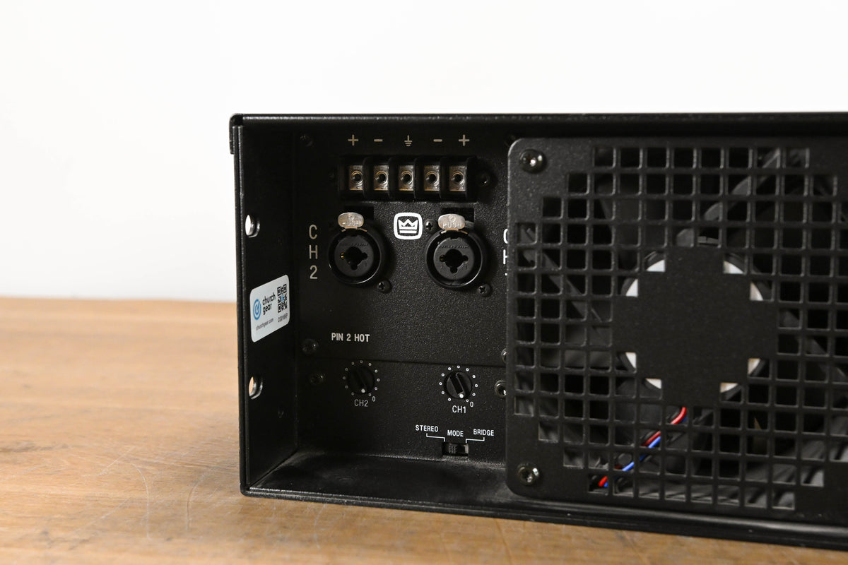 Crown CH1 Contractor Series 2-Channel Power Amplifier
