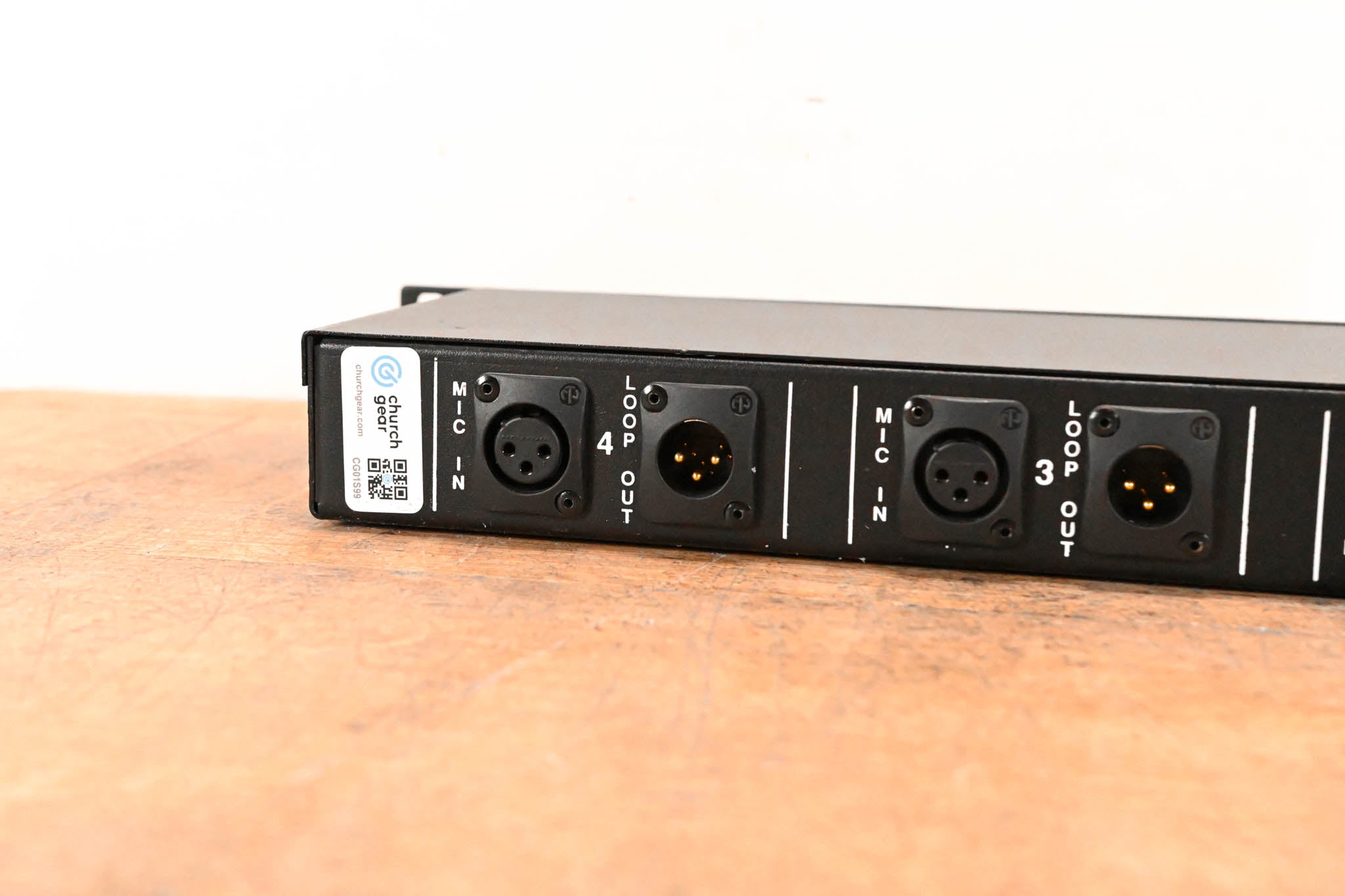 Horizon MS-4 4-Channel Rackmount Mic Splitter CG01S99
