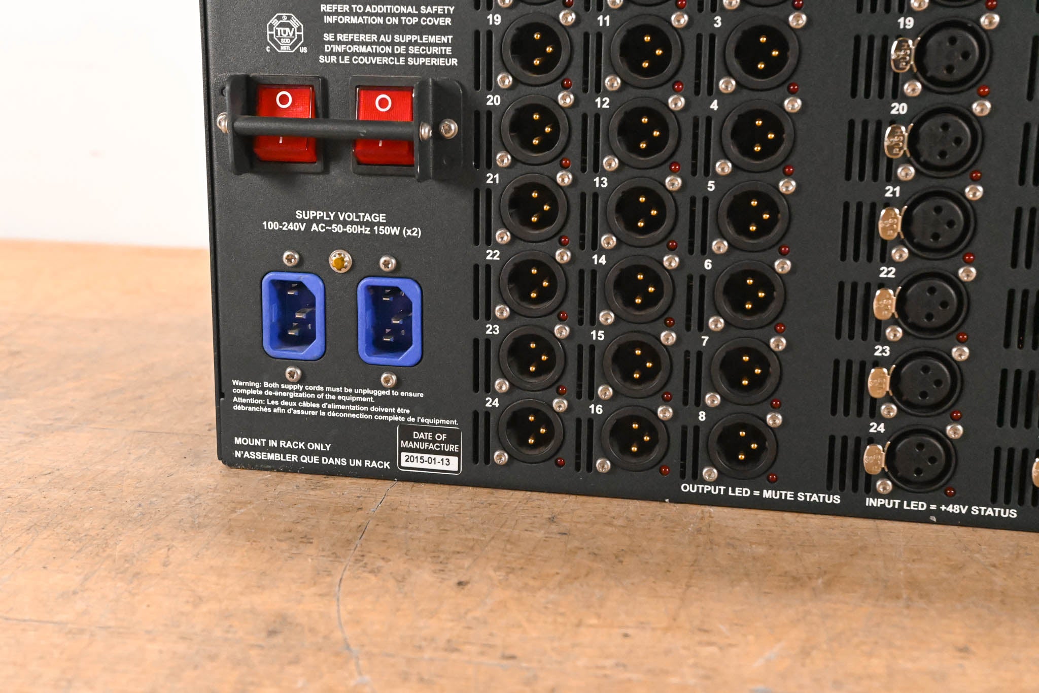 Midas DL231 24x24 Active Microphone Splitter