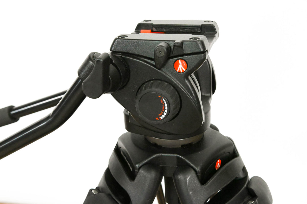 Manfrotto 501HDV Pro Video Head with 525MVB 2-Stage Tripod