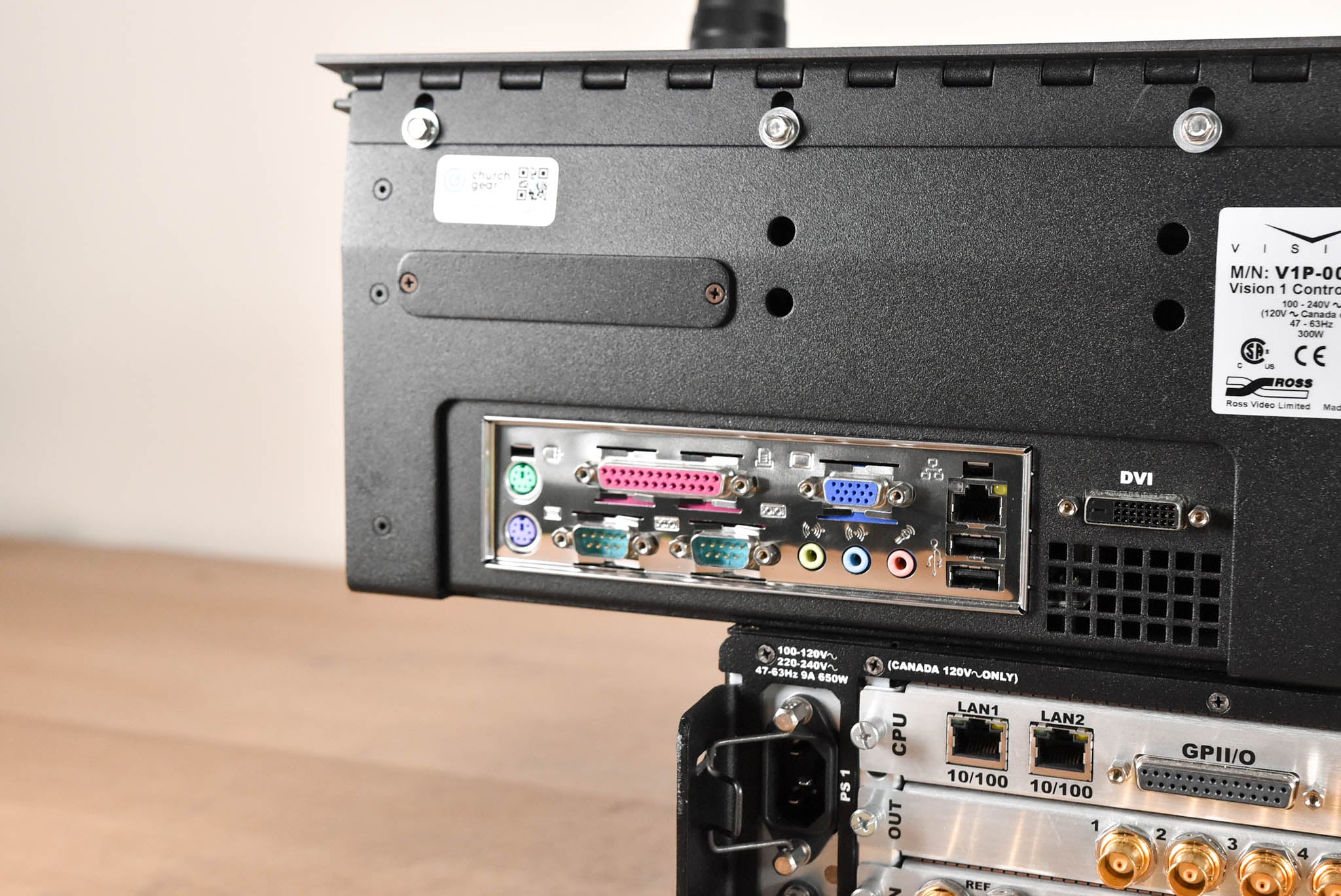 Ross Vision QMD 1 M/E Video Switcher with Vision 1 Panel