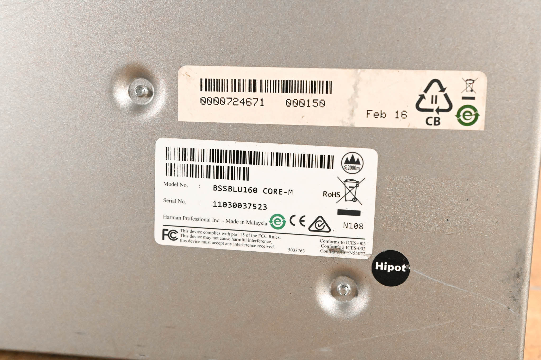 BSS London BLU-160 Networked Signal Processor