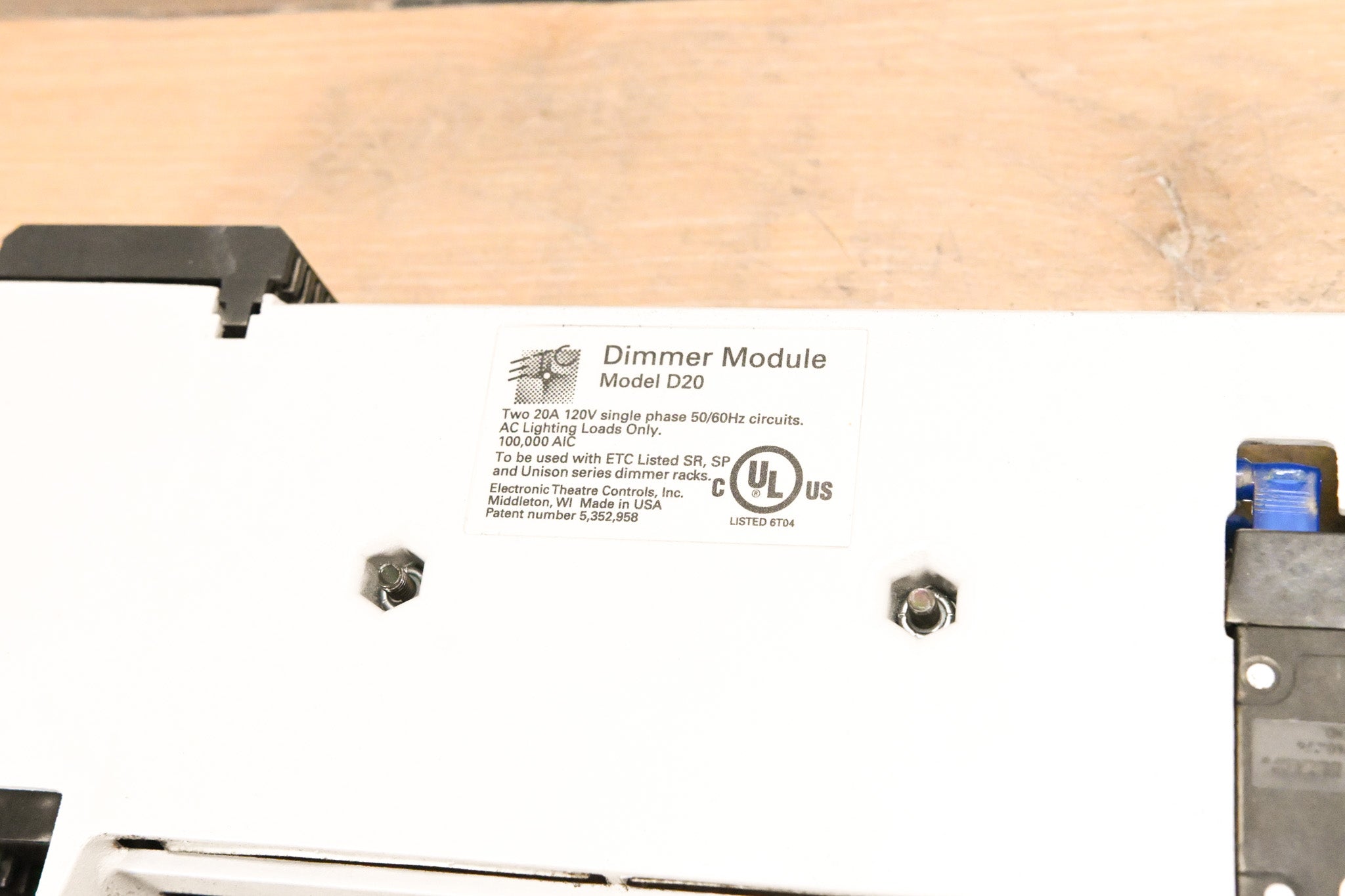 ETC D20 Dual 20A Dimmer Module (Pack of 4)