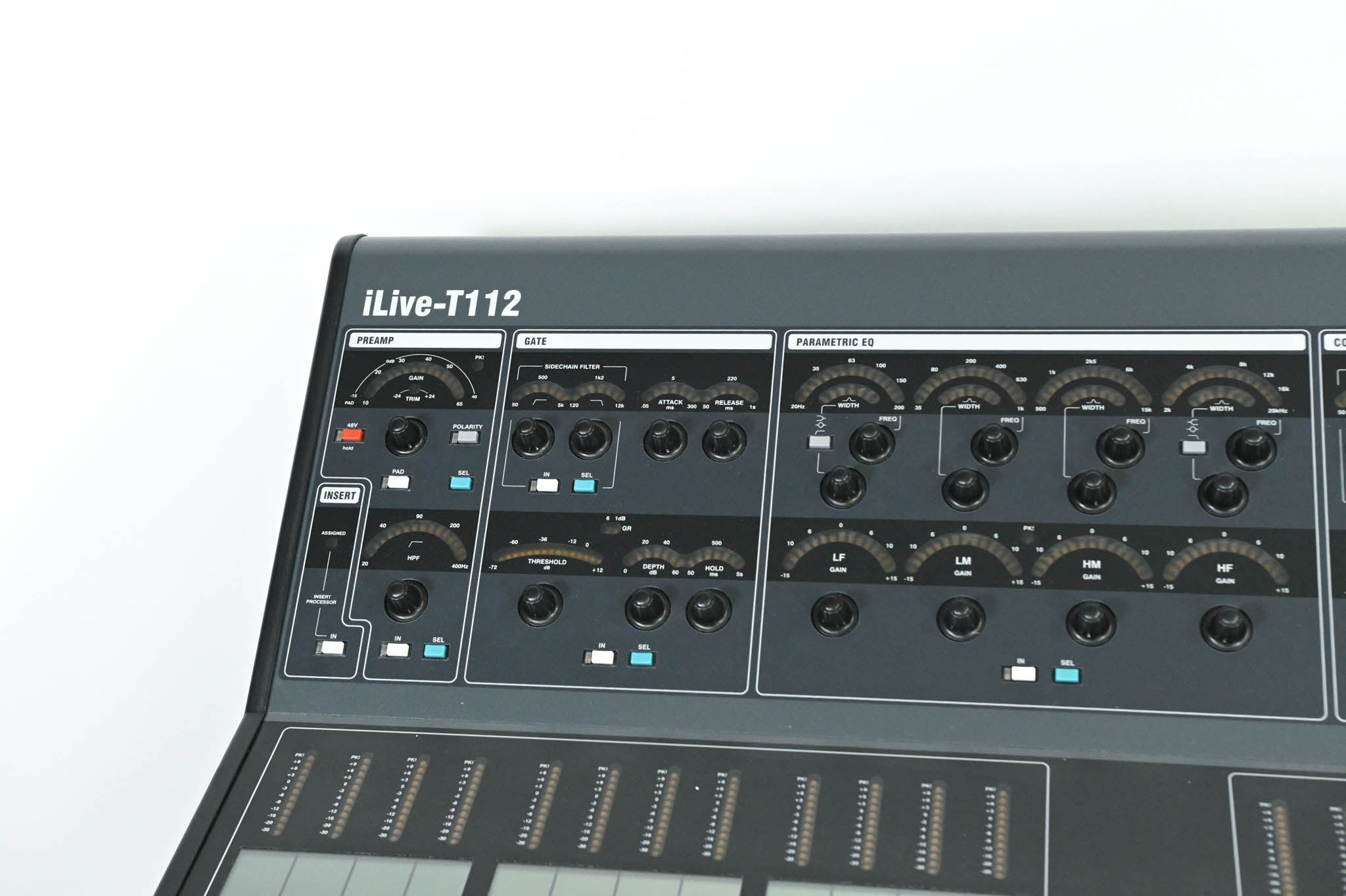 Allen & Heath iLive-T112 Mixing Surface with iDR-32 Fixed Format MixRack