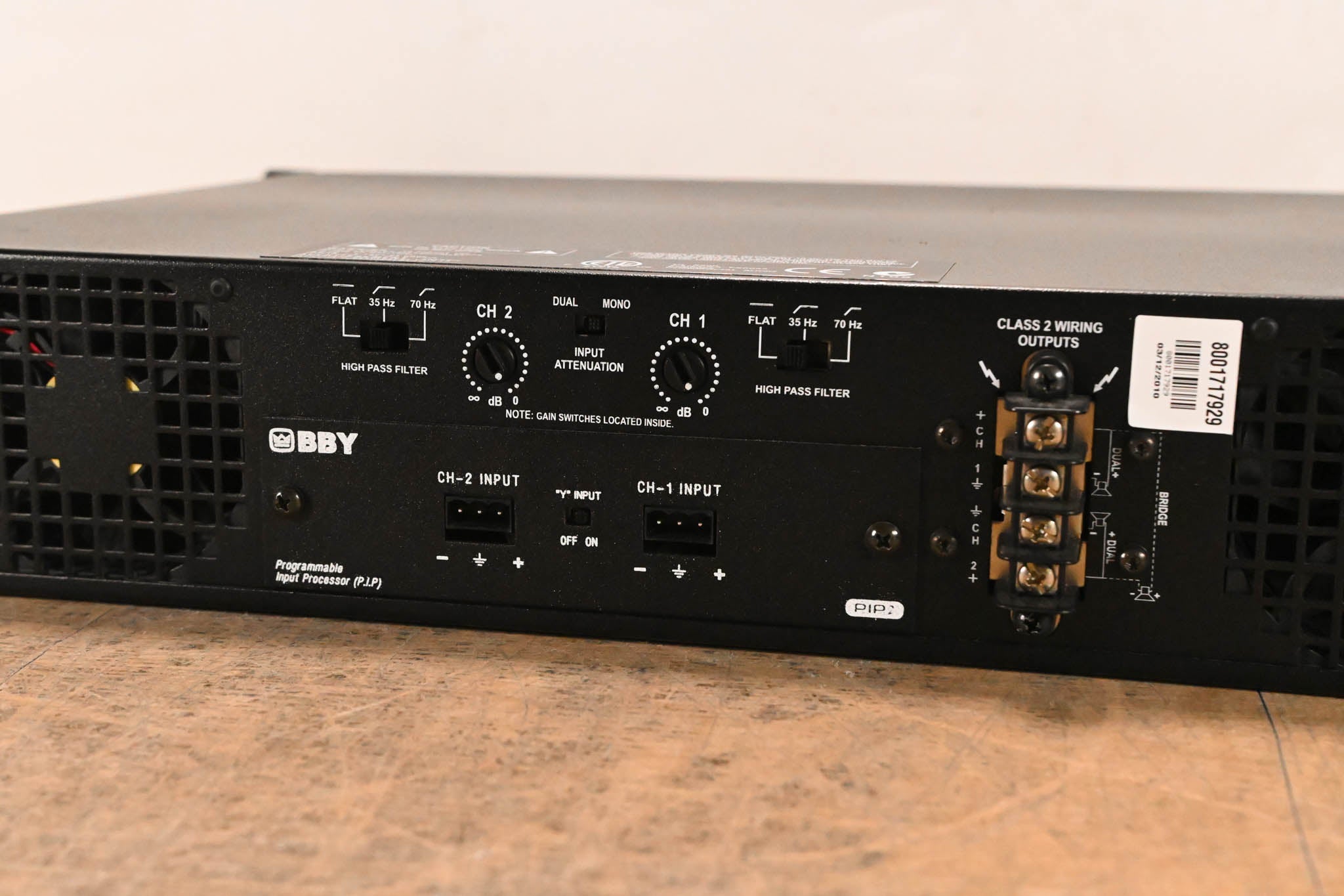 Crown CTs 2000 2-Channel 1000W Power Amplifier