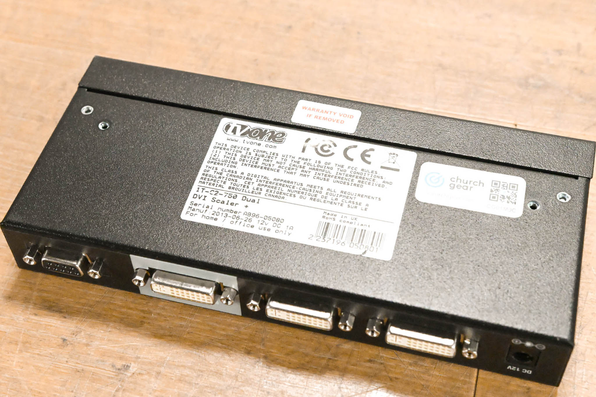 TV One 1T-C2-750 Dual-PIP DVI-I Scaler + (NO POWER SUPPLY)