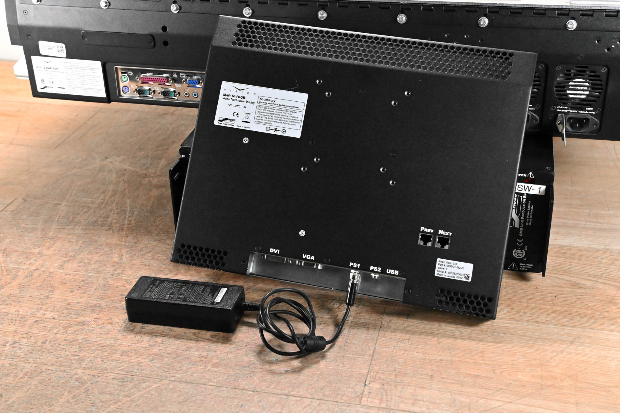 Ross Vision QMD 2 M/E Video Switcher w/ Vision 2M Panel & Touchscreen