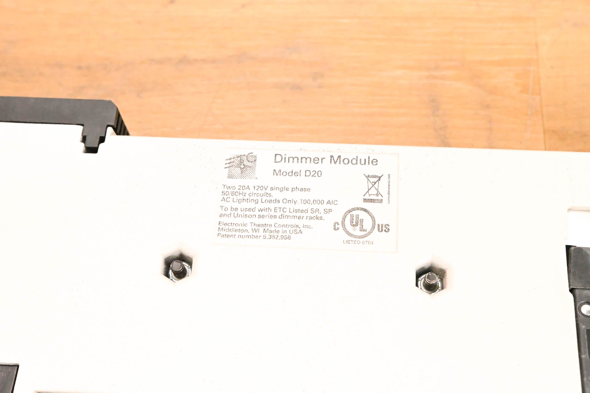 ETC D20 Dual 20A Dimmer Module (PAIR)