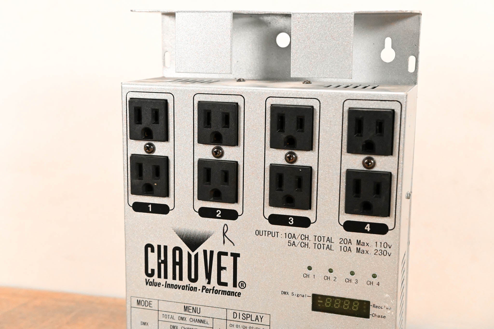 Chauvet DMX-4 4-Channel DMX Dimmer/Relay Pack