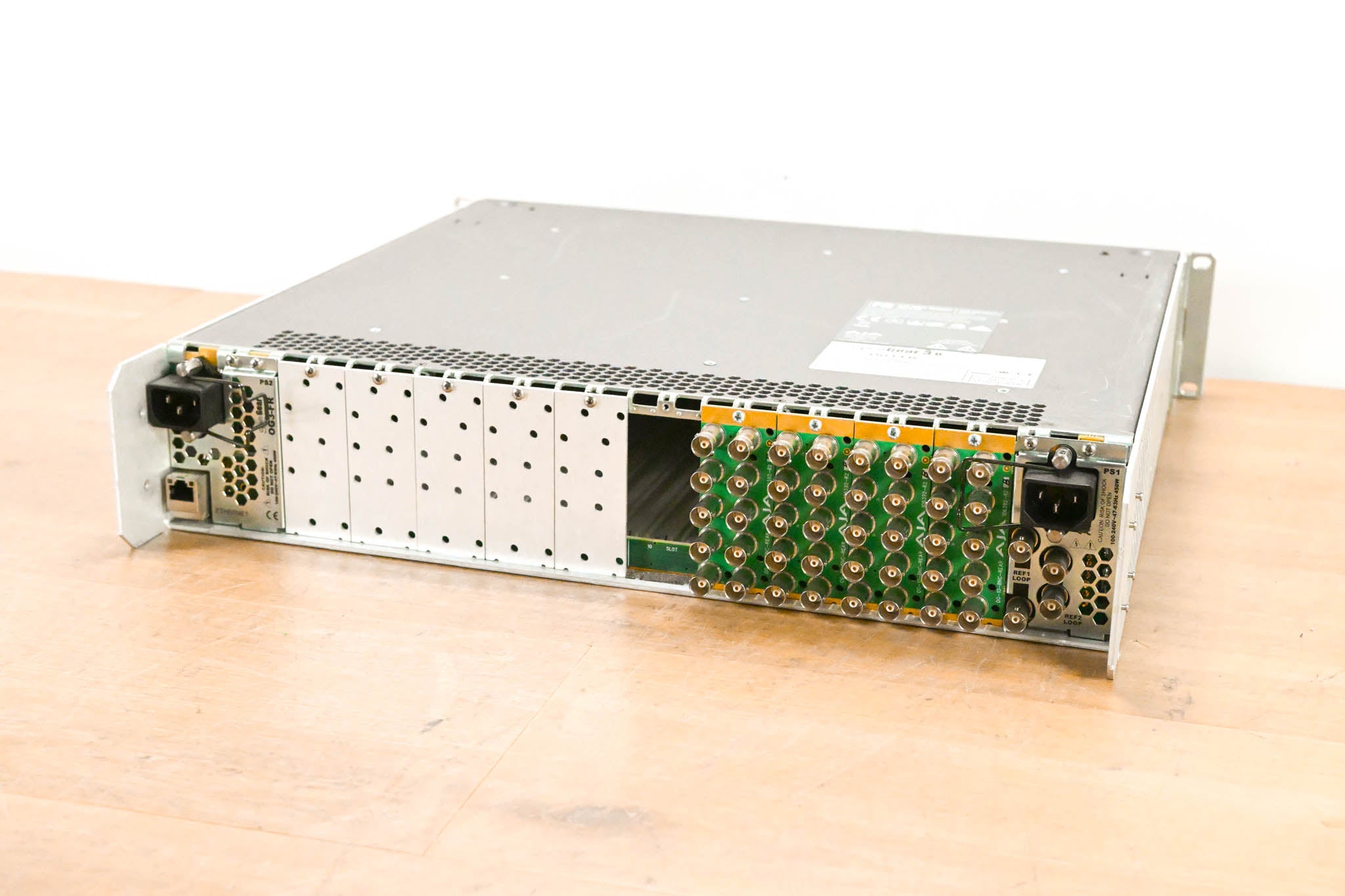 AJA OG3-FR 20-Slot openGear 3.0 Frame with Cards