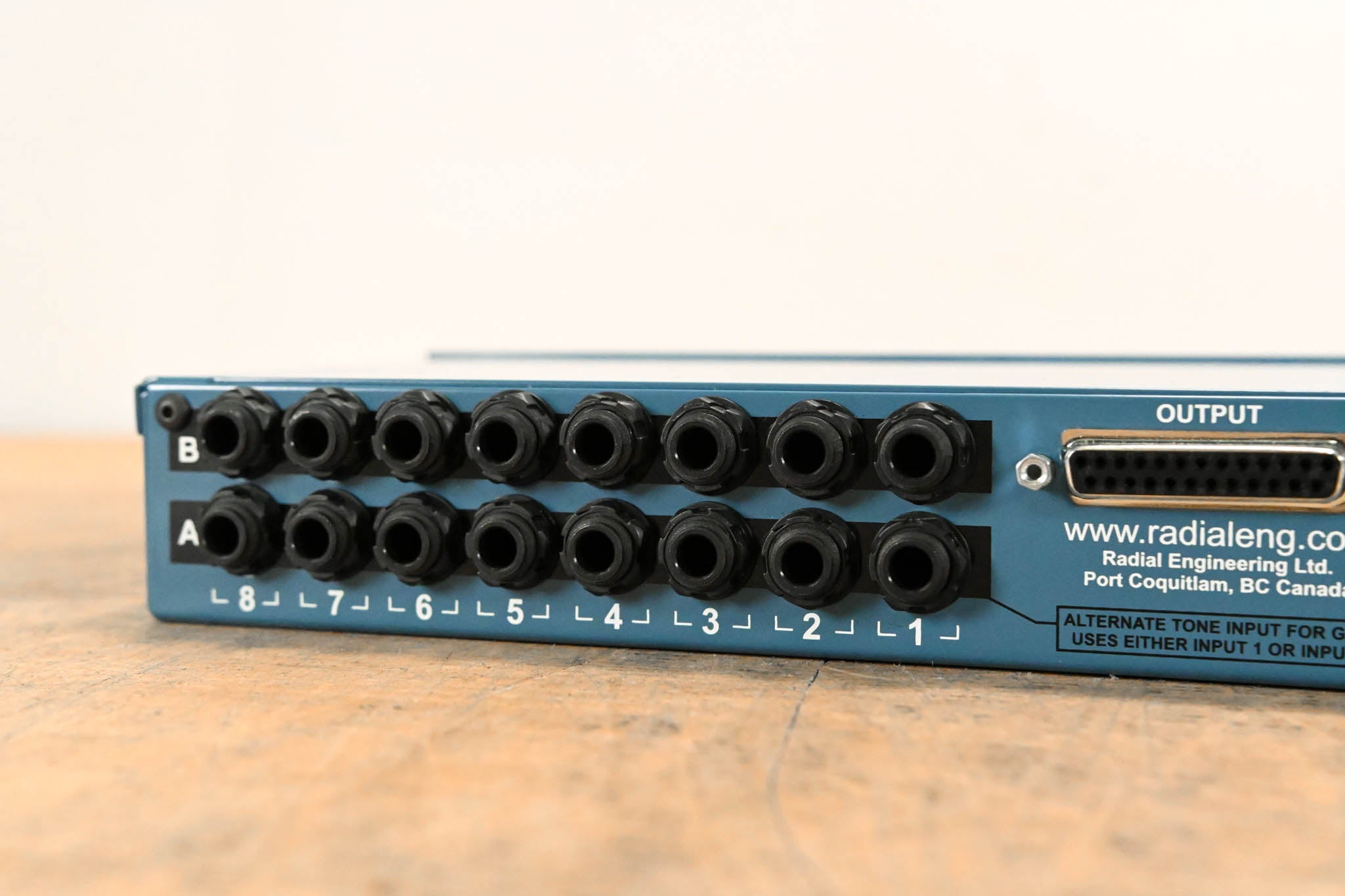Radial Engineering SW8 MK2 8-CH Line Level Auto-Switcher (NO PSU)