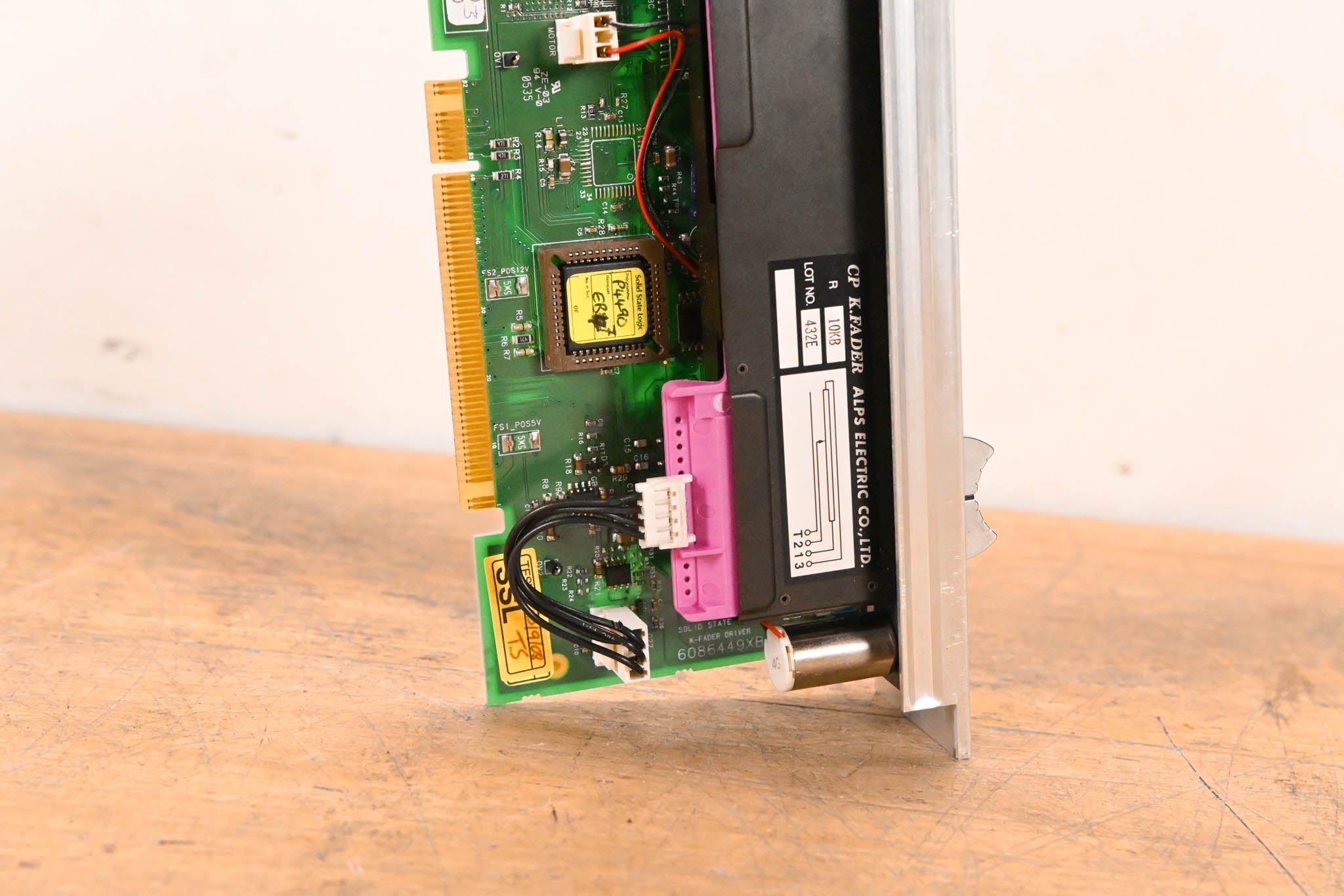 Solid State Logic C300 HD Motorized Fader Module – ALPS K-Fader Assembly