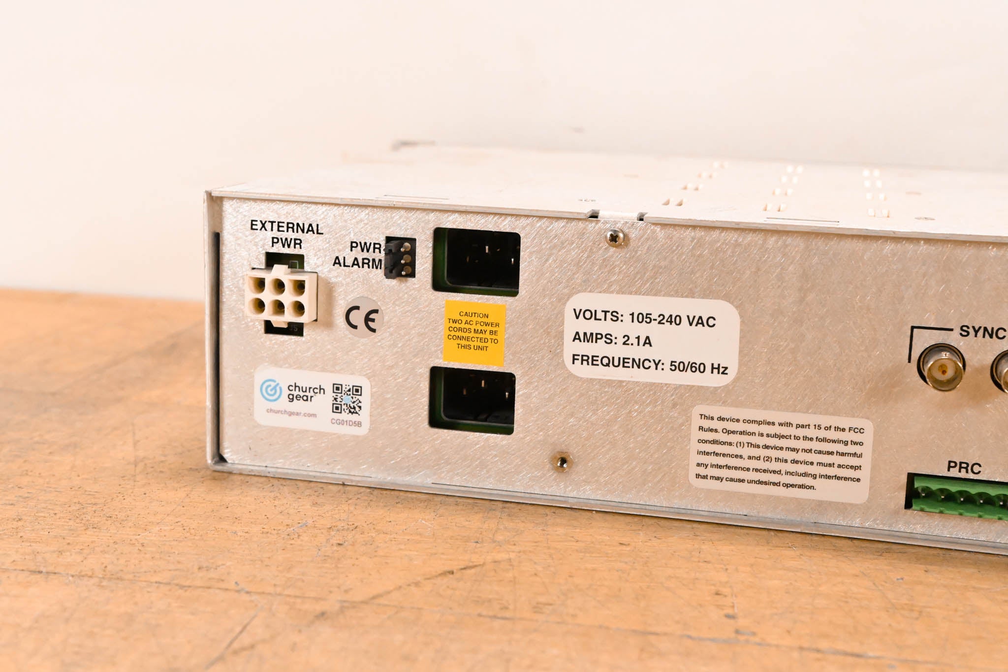 Pesa Mainframe Dual 3500 Dual System Controller w/ Cards