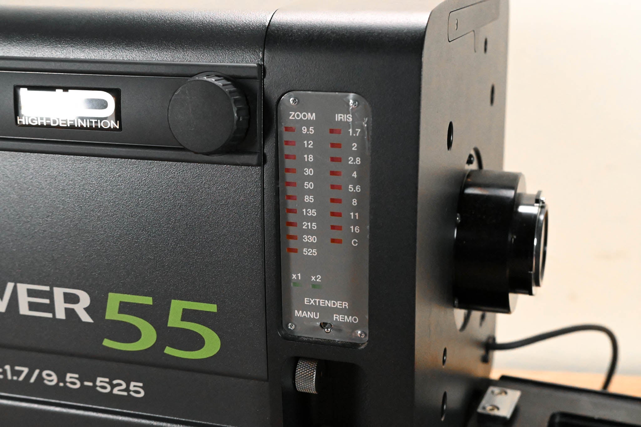Fujinon XA55x9.5 BESM-S5L Digipower 55 2/3" EFP Box Lens 1:1.7/9.5-525mm