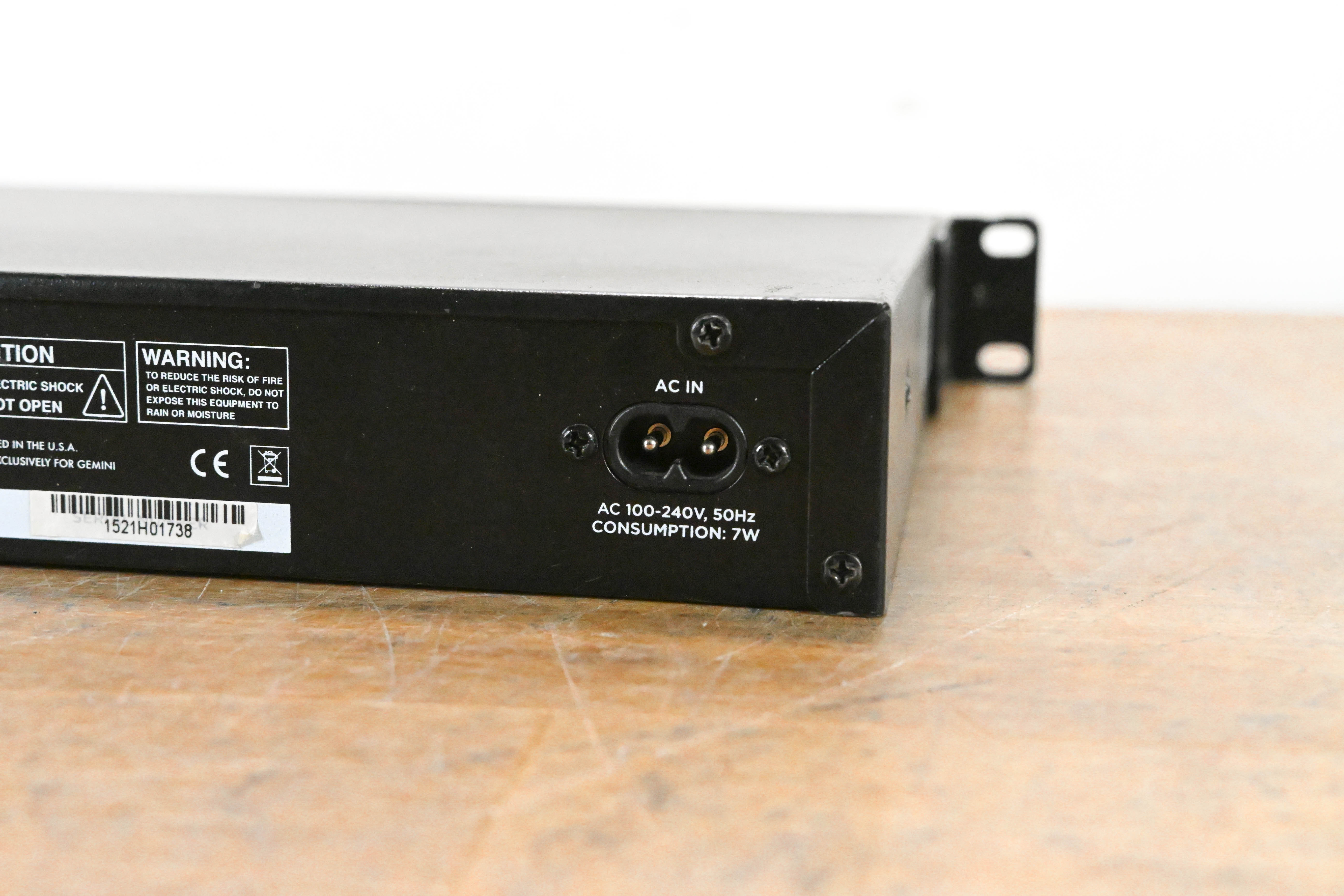 Gemini CDMP-1500 Rackmount CD and USB Media Player