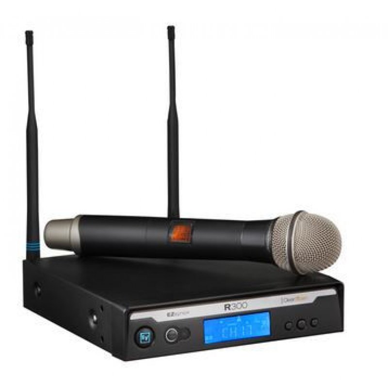 Handheld system with PL22 dynamic microphone