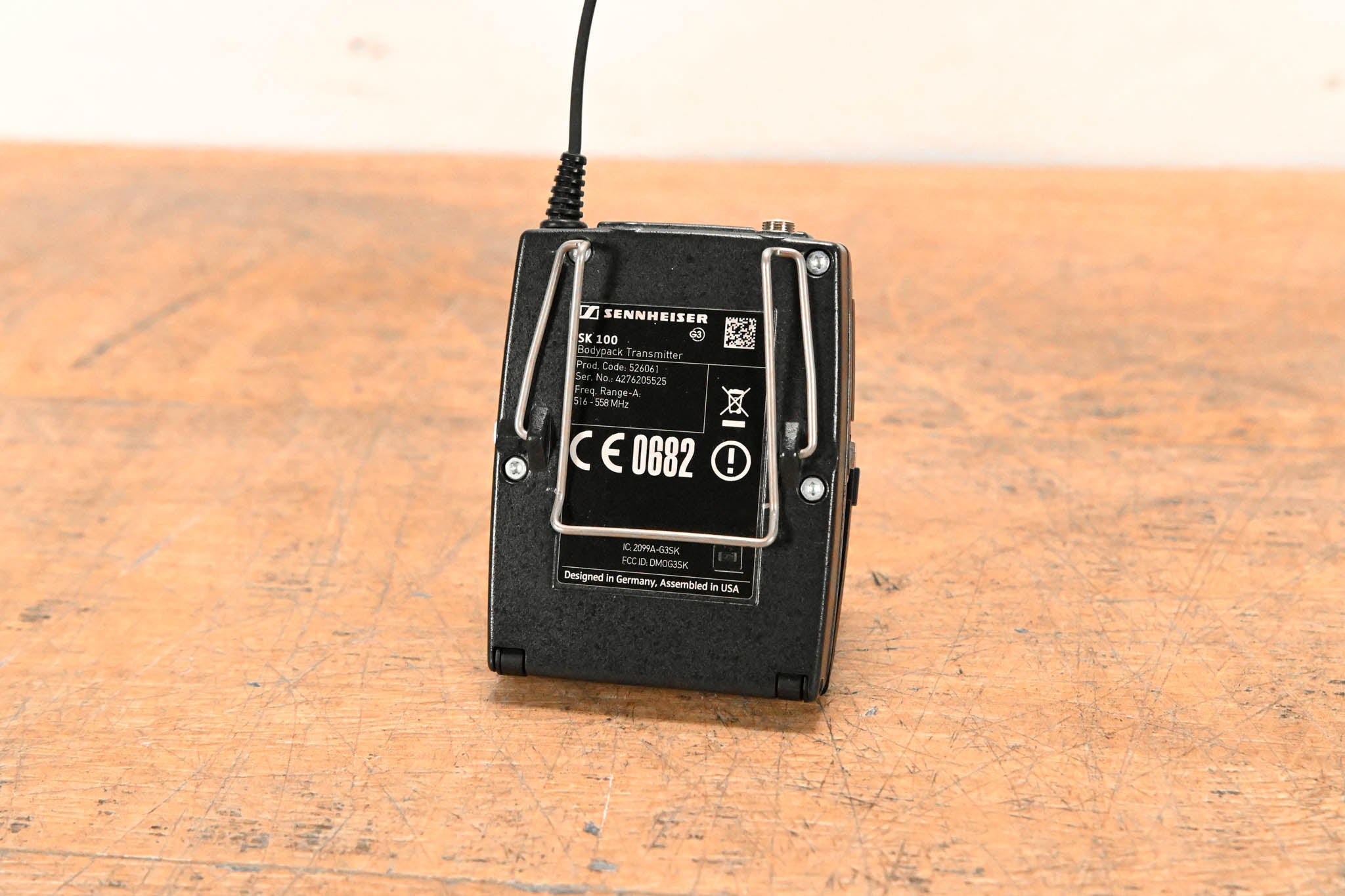 Sennheiser SK 100 G3 Wireless Bodypack Transmitter A Range: 516-558 MHz