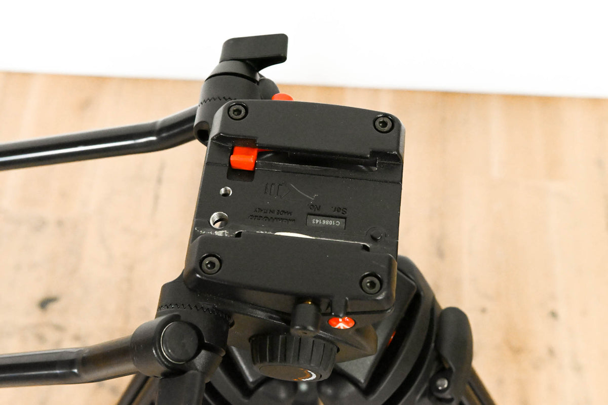 Manfrotto 501HDV Pro Video Head with 525MVB 2-Stage Tripod