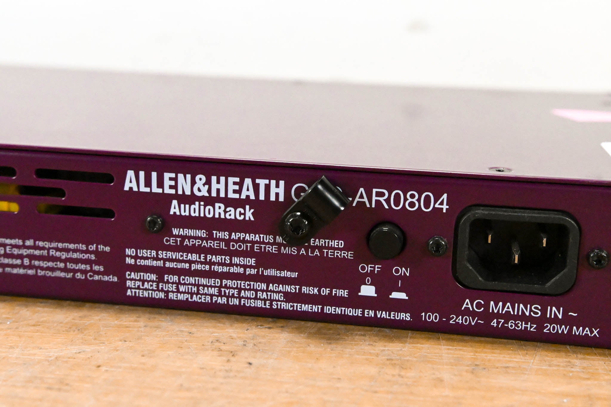 Allen & Heath GLD-AR84 8x4 I/O Expander AudioRack
